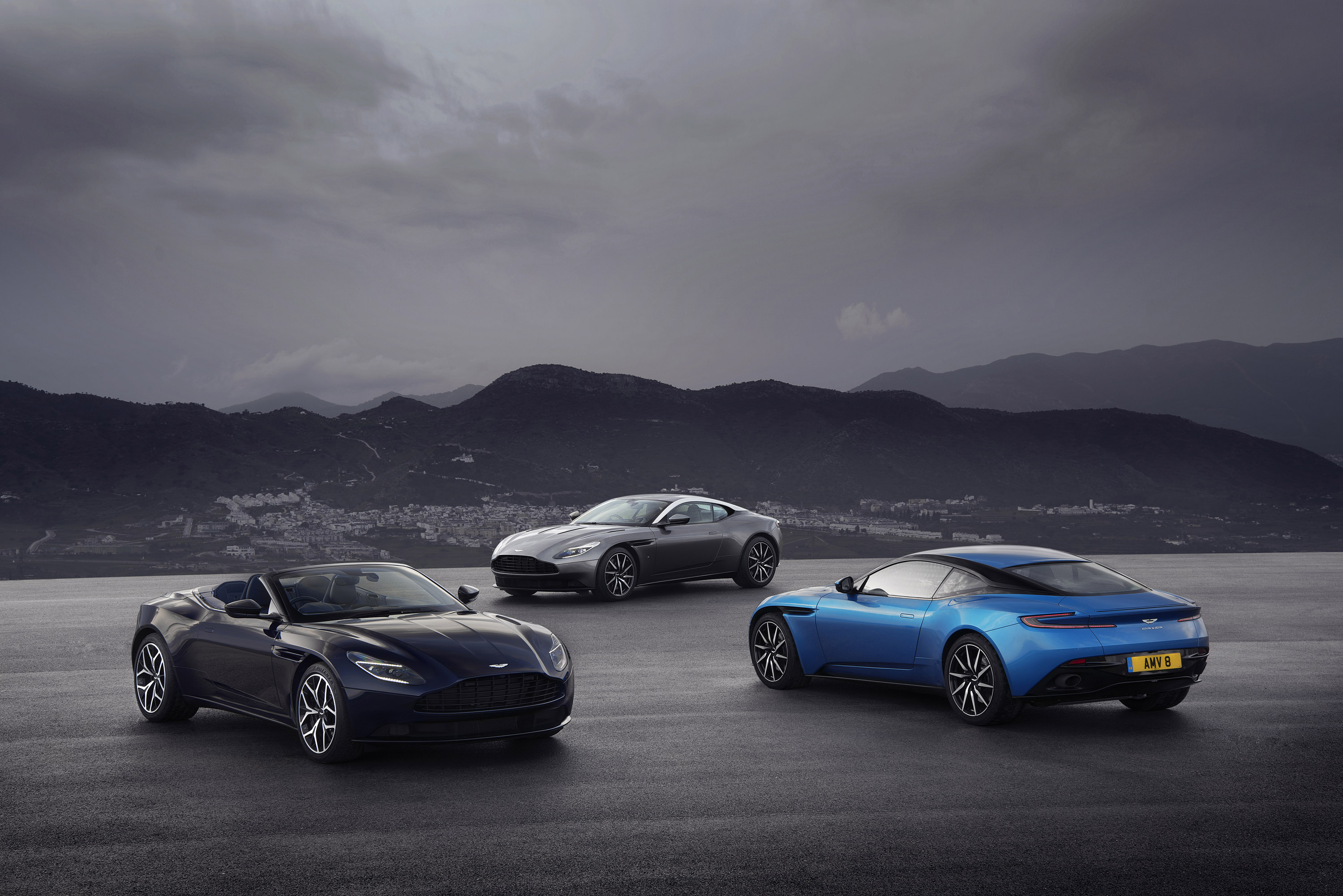 Aston Martin vehicles at Geneva Motor Show