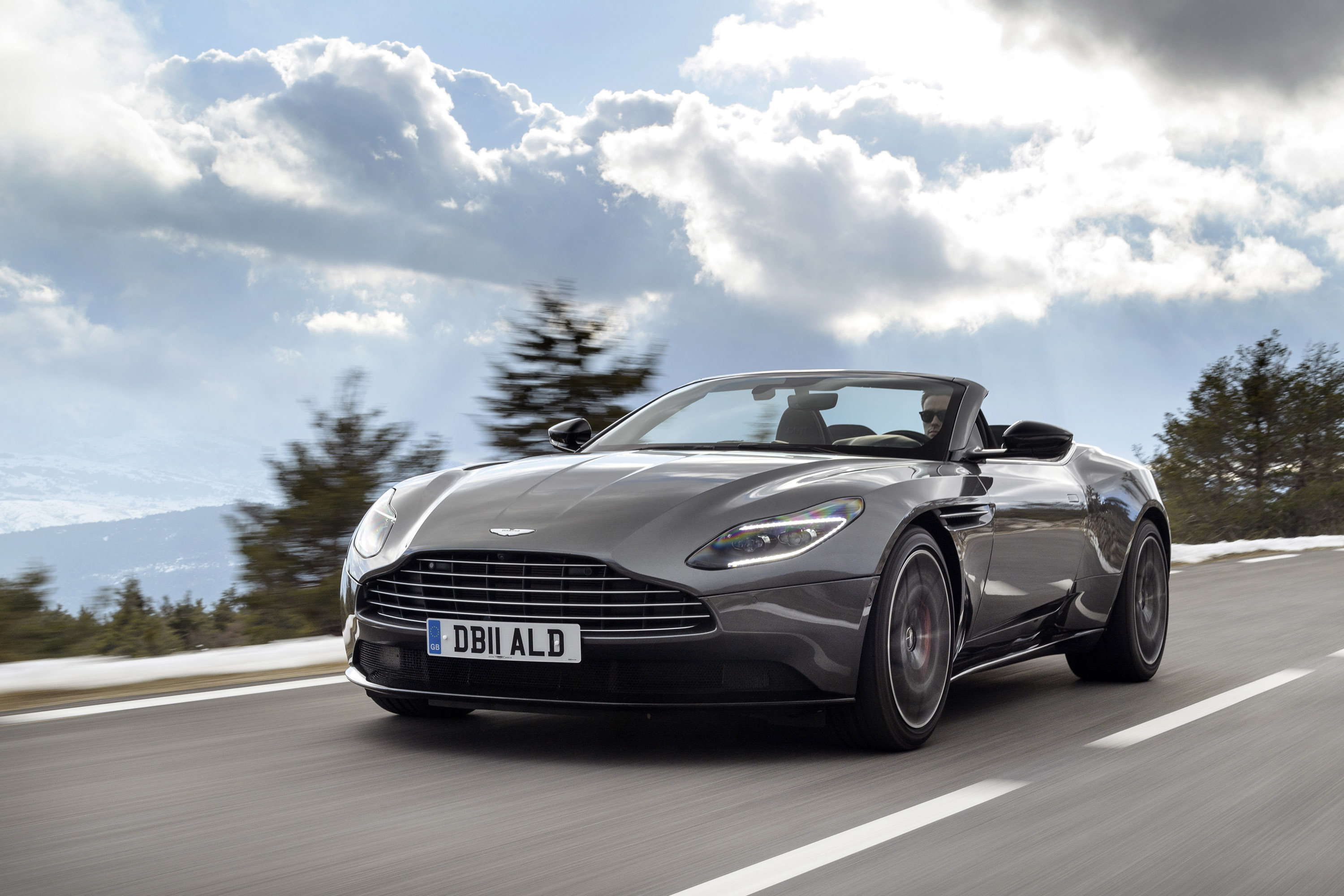 Aston Martin vehicles at Geneva Motor Show