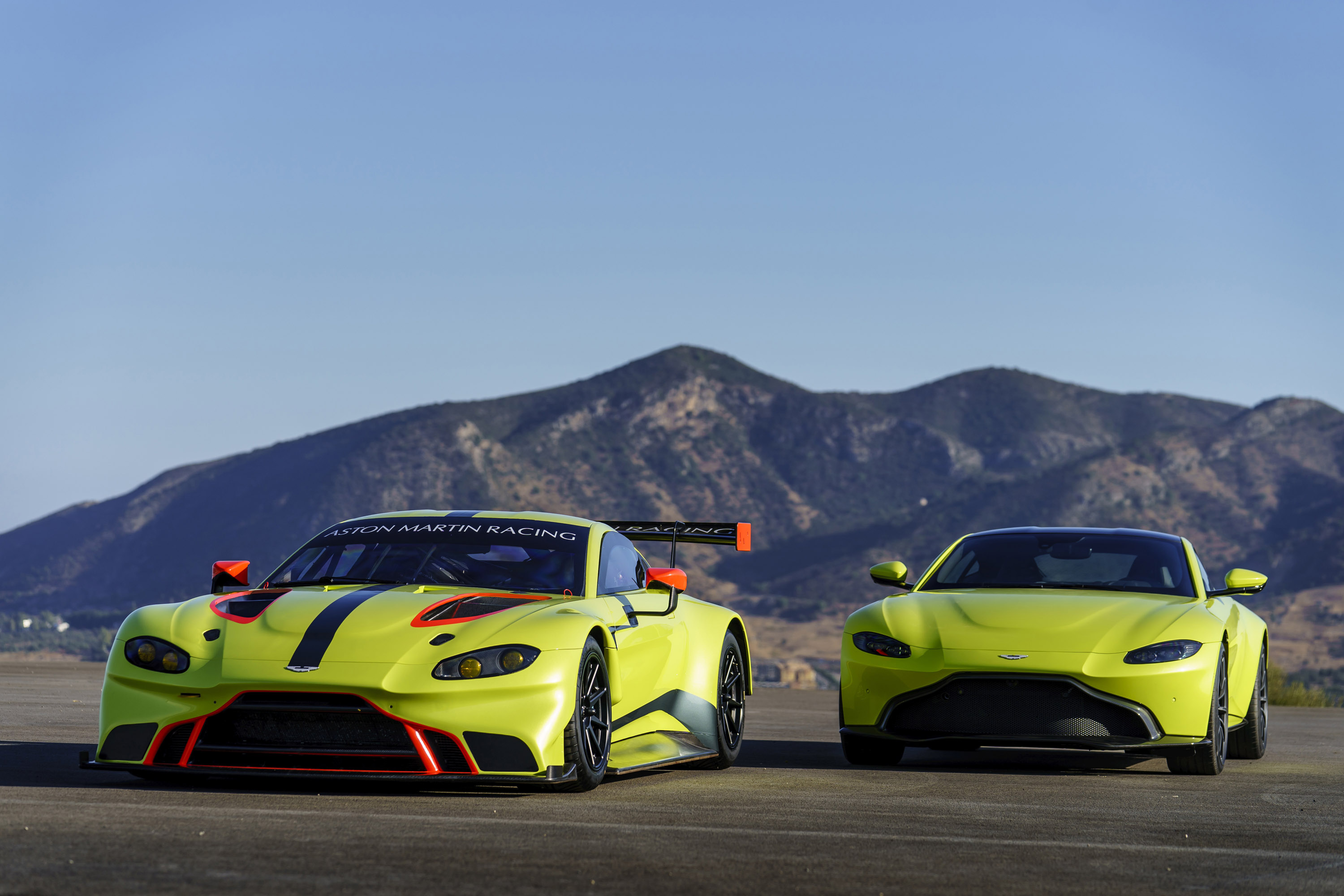 Aston Martin vehicles at Geneva Motor Show