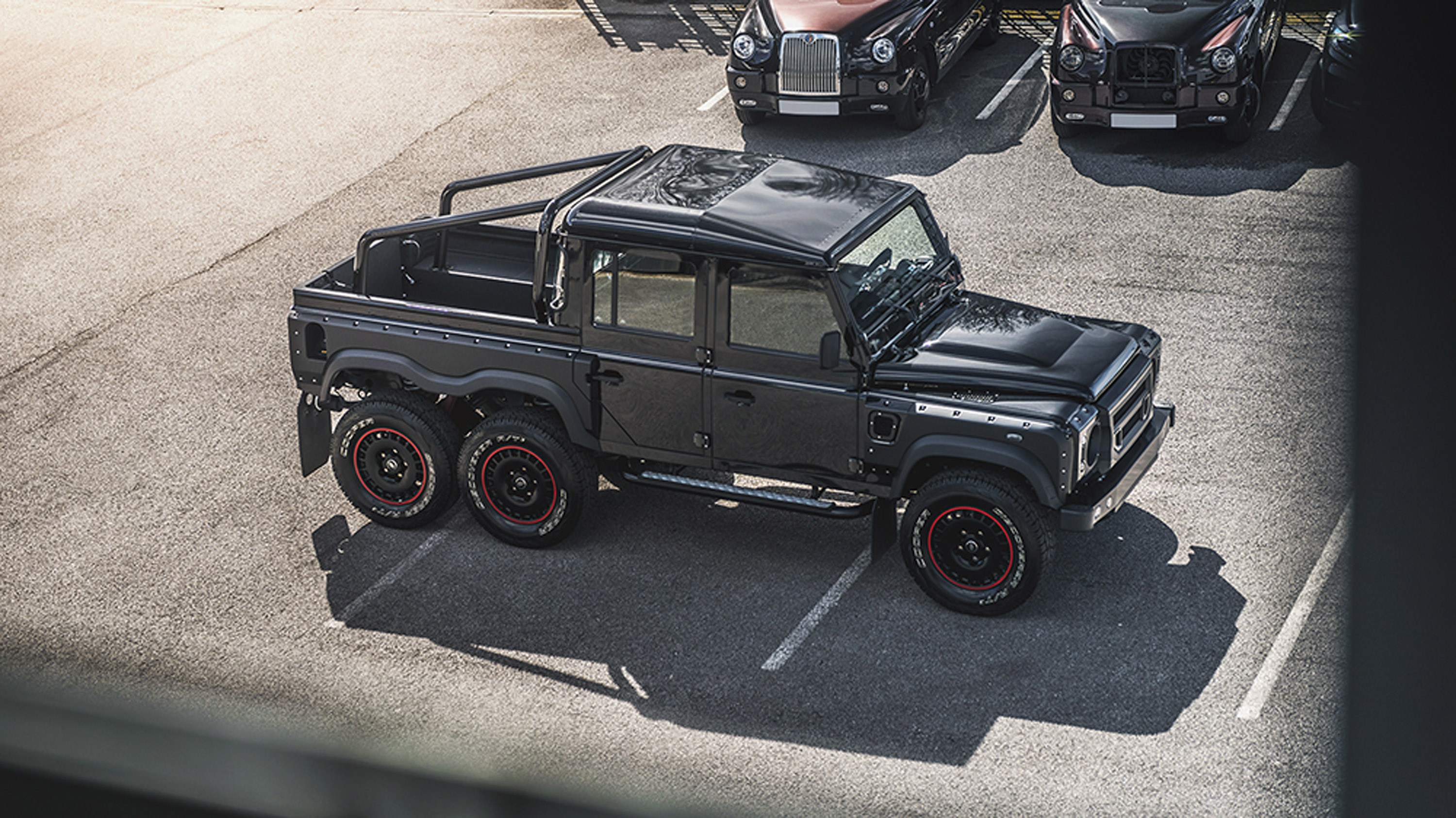 Kahn Design Land Rover Defender Flying Huntsman 6x6 Double Cab Pick Up