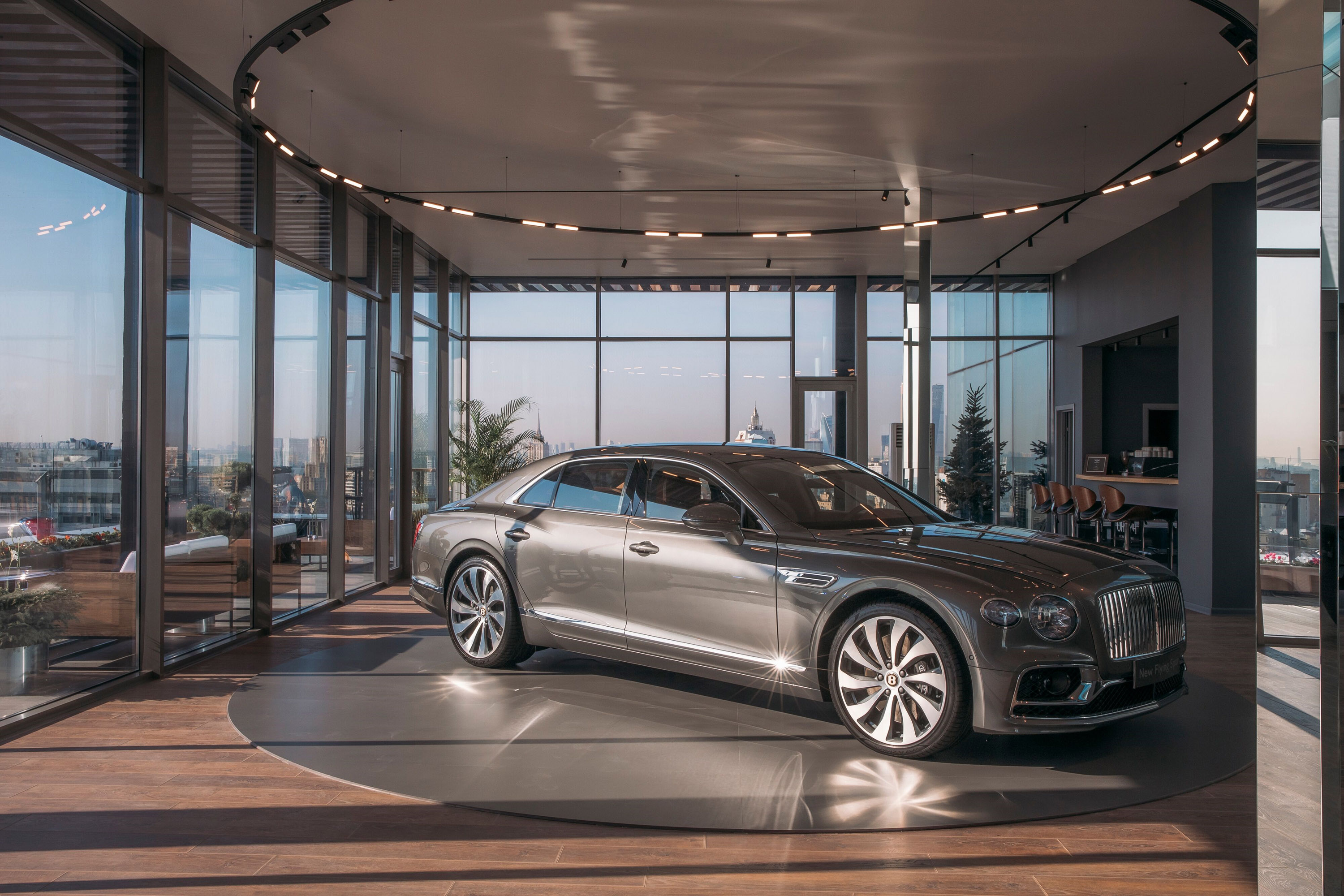 Bentley Flying Spur in Moscow