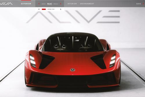 Lotus Evija Digital Configurator (2020) - picture 1 of 10