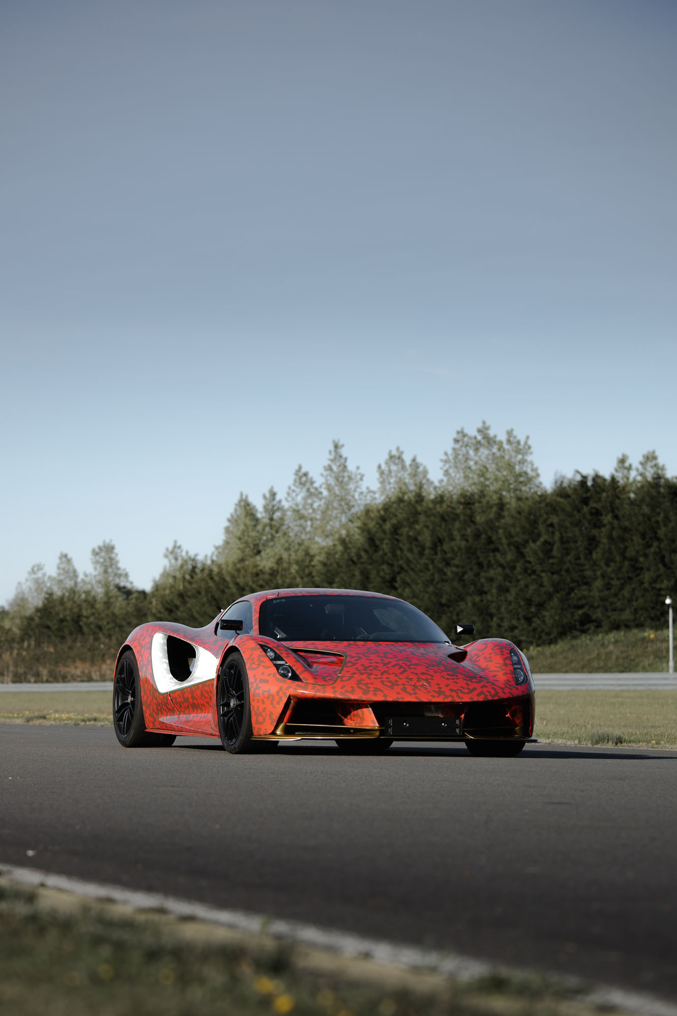 Lotus Evija development car