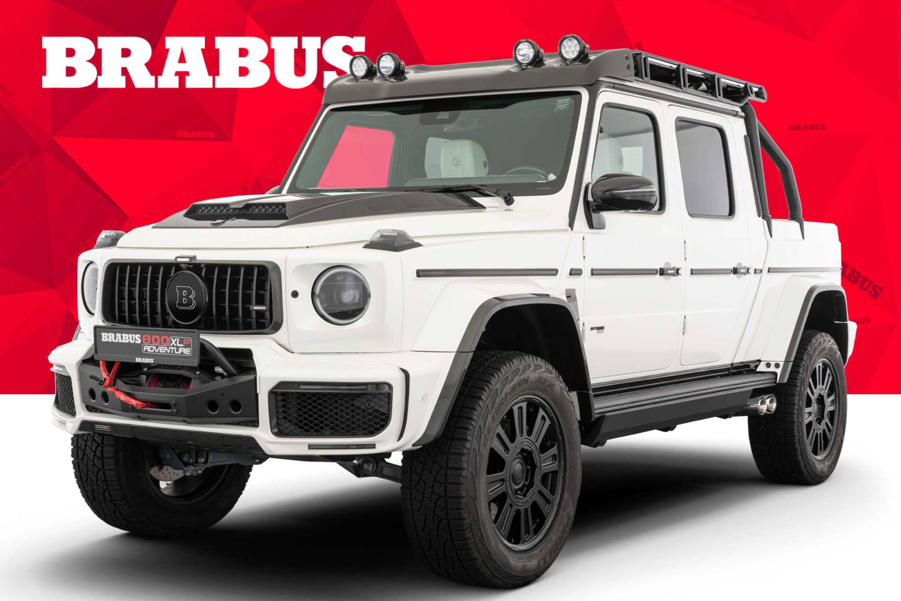 Mercedes-AMG G 63 BRABUS 800 Adventure XLP SUPERWHITE