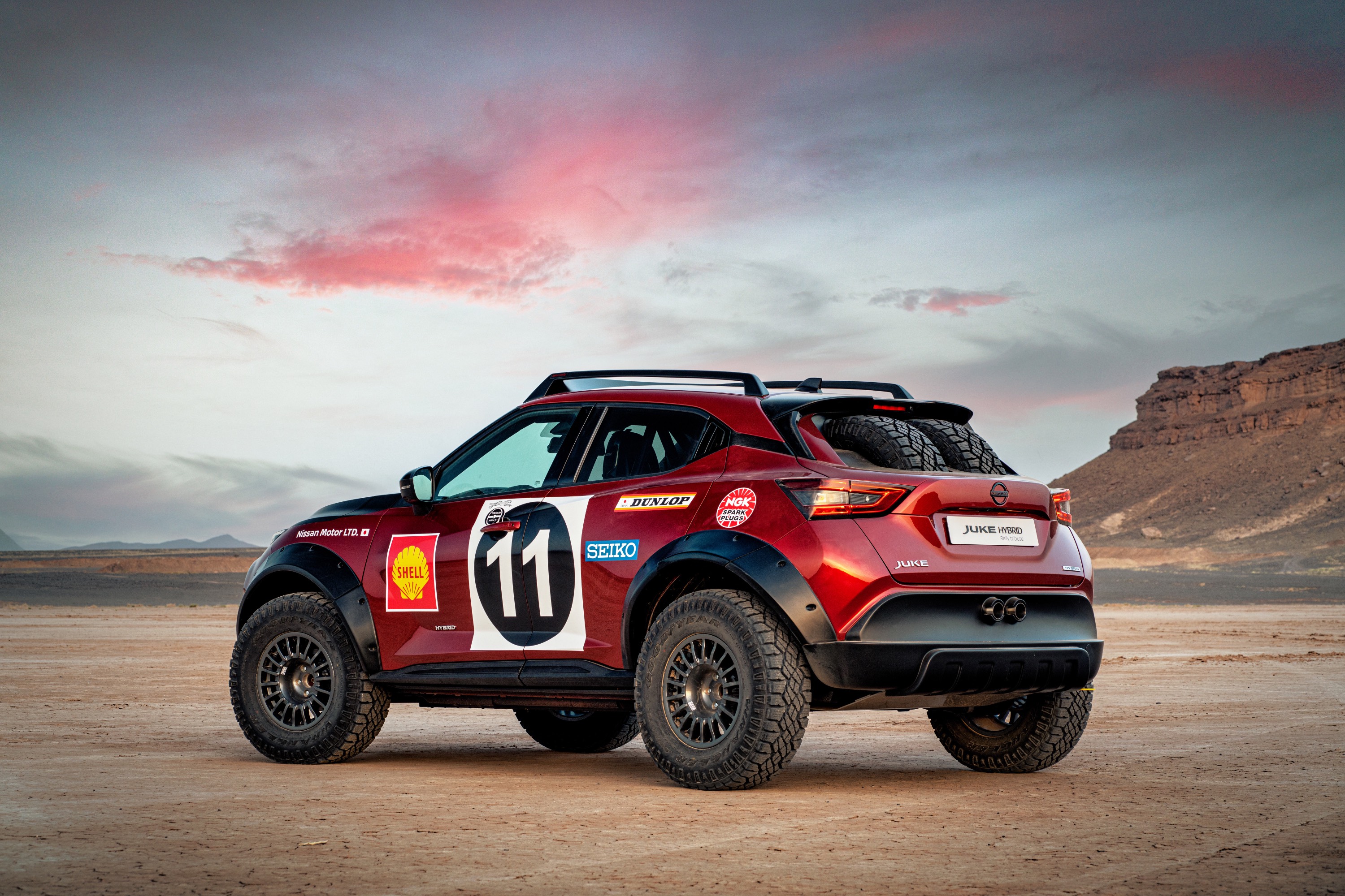 Nissan Juke Hybrid Rally Tribute Concept