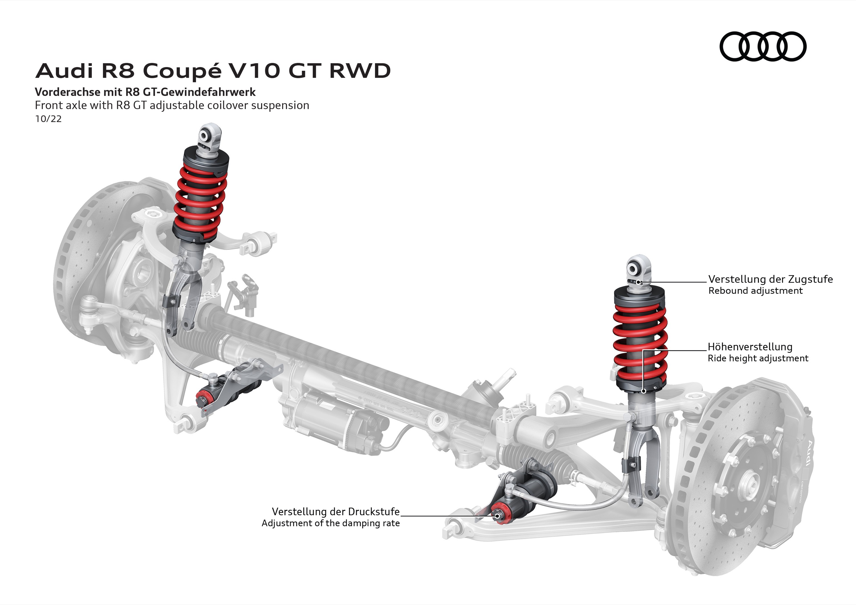 Audi R8 Coupe V10 GT RWD