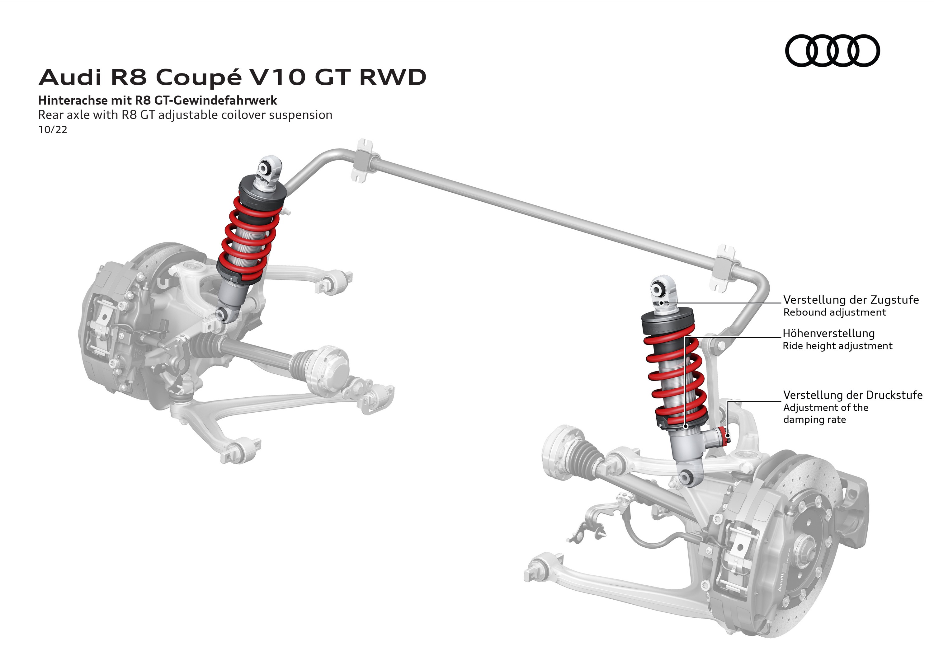 Audi R8 Coupe V10 GT RWD