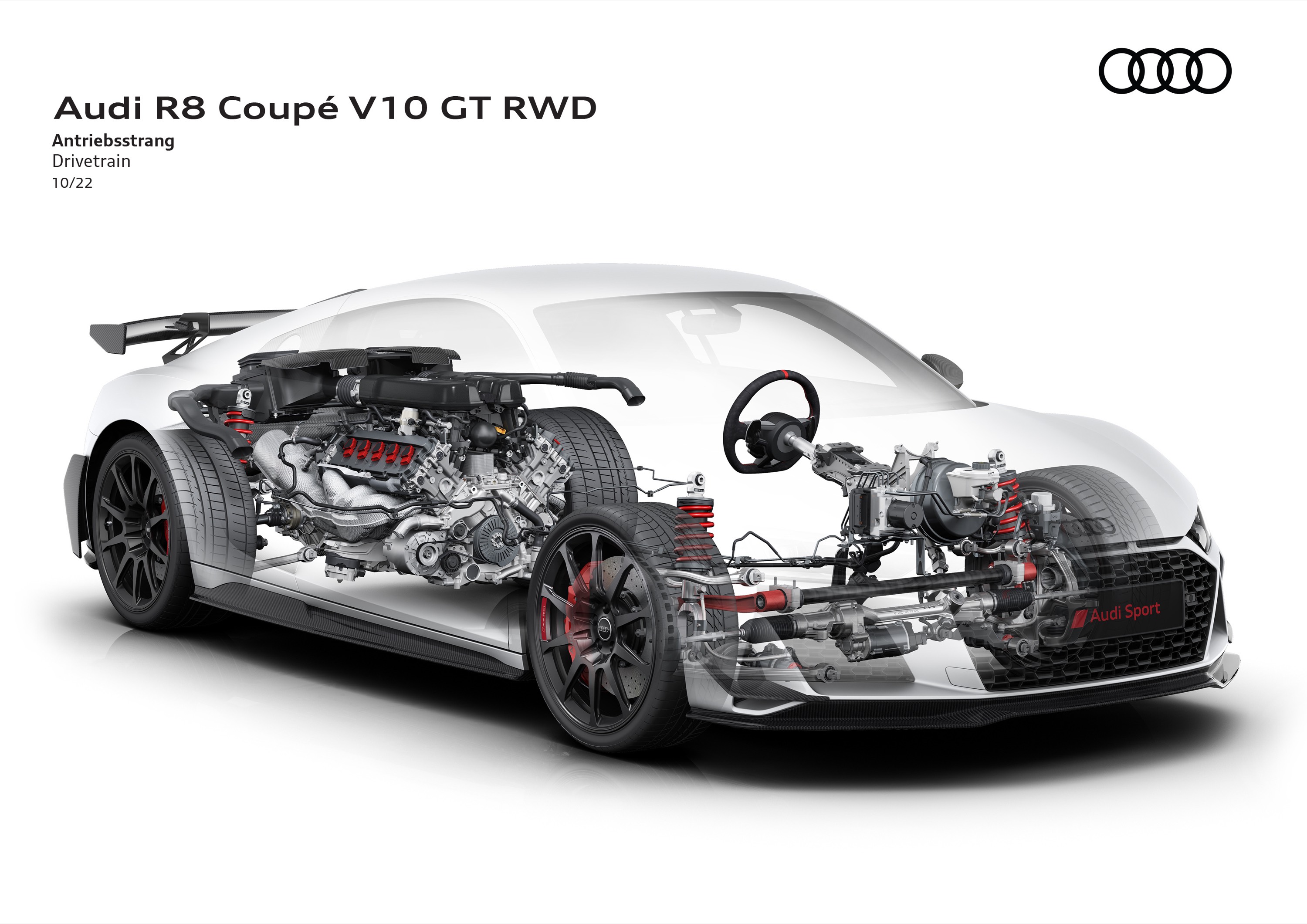 Audi R8 Coupe V10 GT RWD