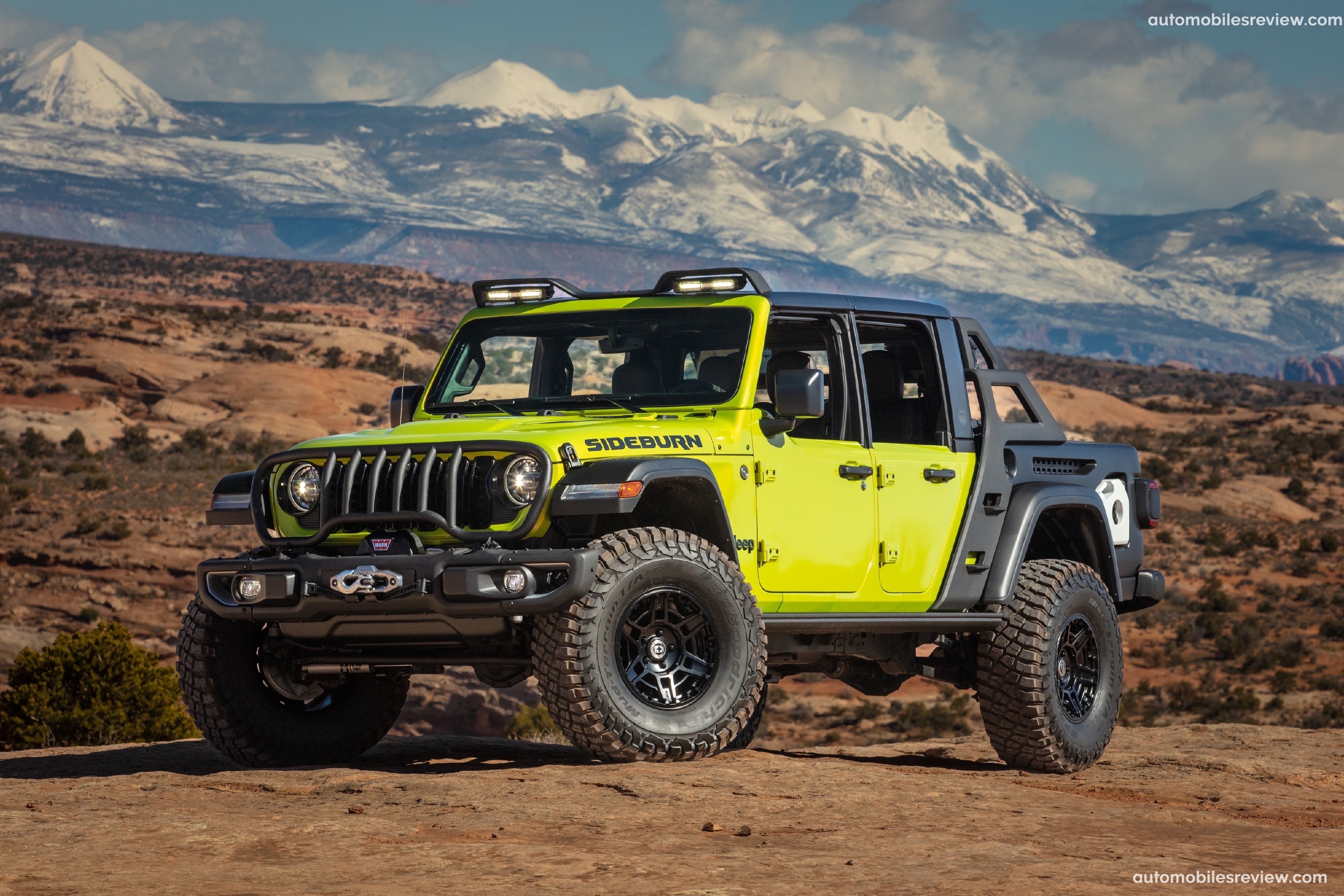 Jeep Gladiator Sideburn Concept