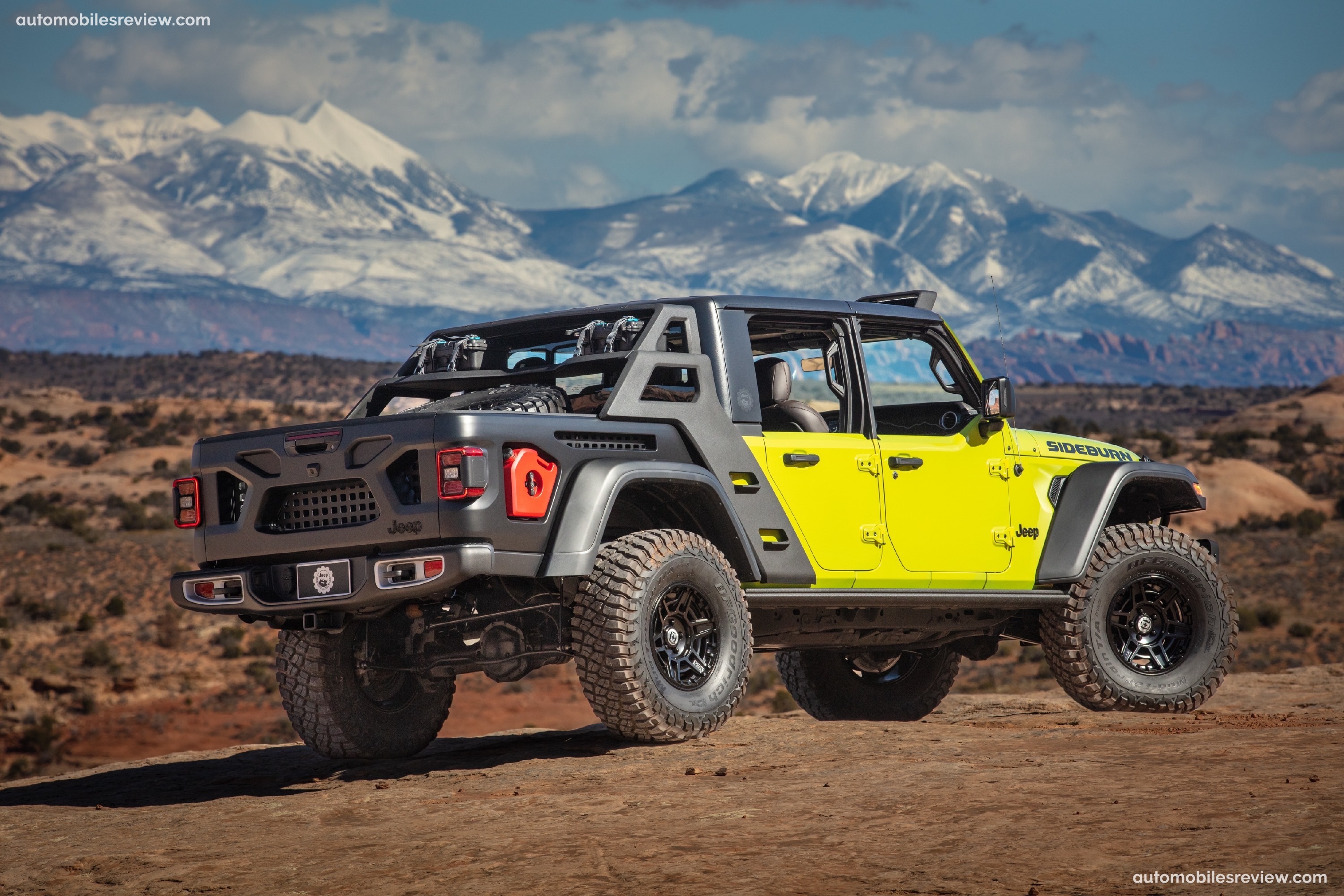 Jeep Gladiator Sideburn Concept