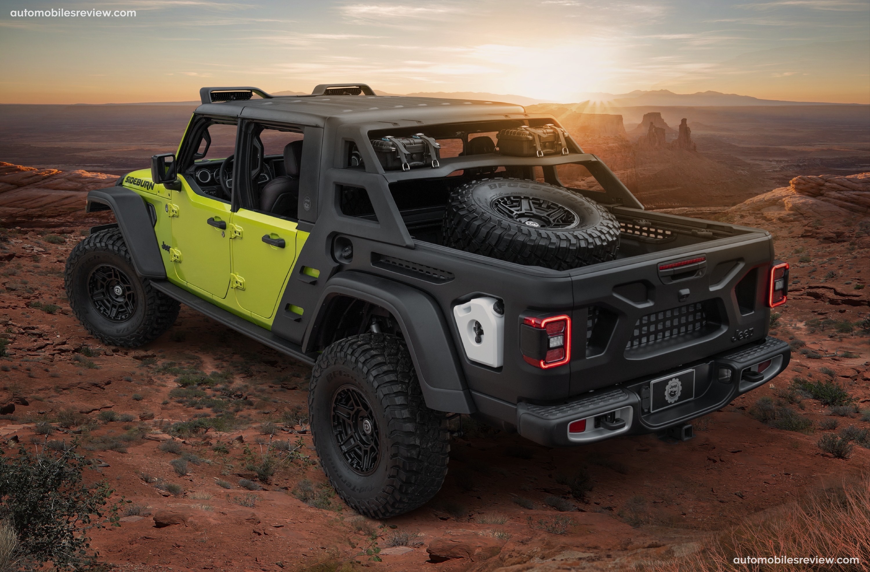 Jeep Gladiator Sideburn Concept