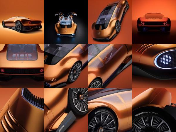 Mercedes-Benz Vision One-Eleven Concept (2023) - picture 13 of 36