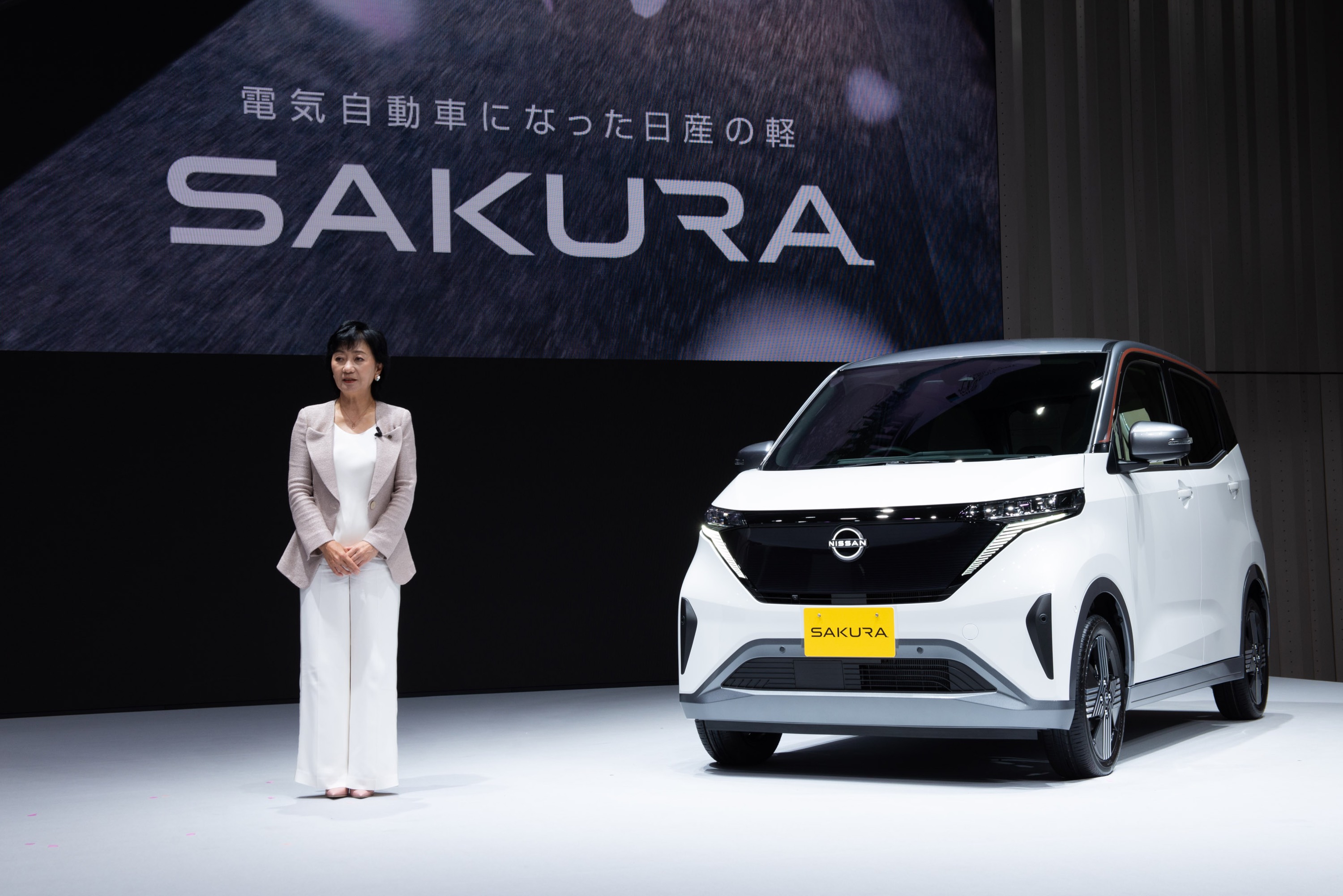 Сакура ниссан. Nissan Sakura 2022. Nissan Sakura ev. Nissan 2023. Электромобиль Sakura Nissan.