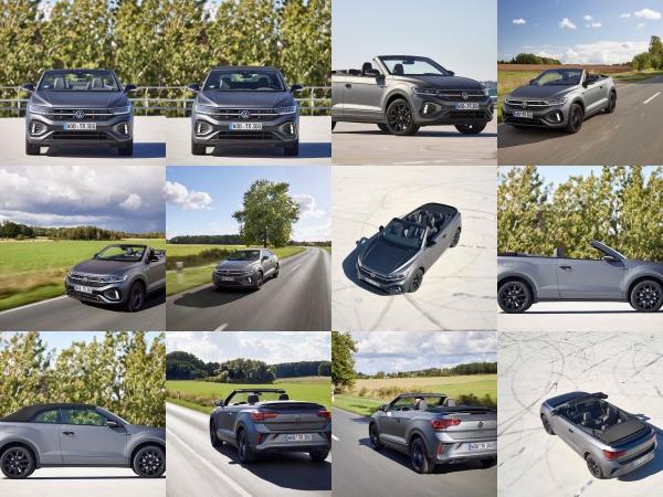 Volkswagen T-Roc Cabriolet Grey Edition (2023) - picture 1 of 29