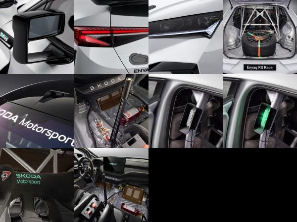 Skoda Enyaq RS Race Concept (2024) - picture 25 of 34