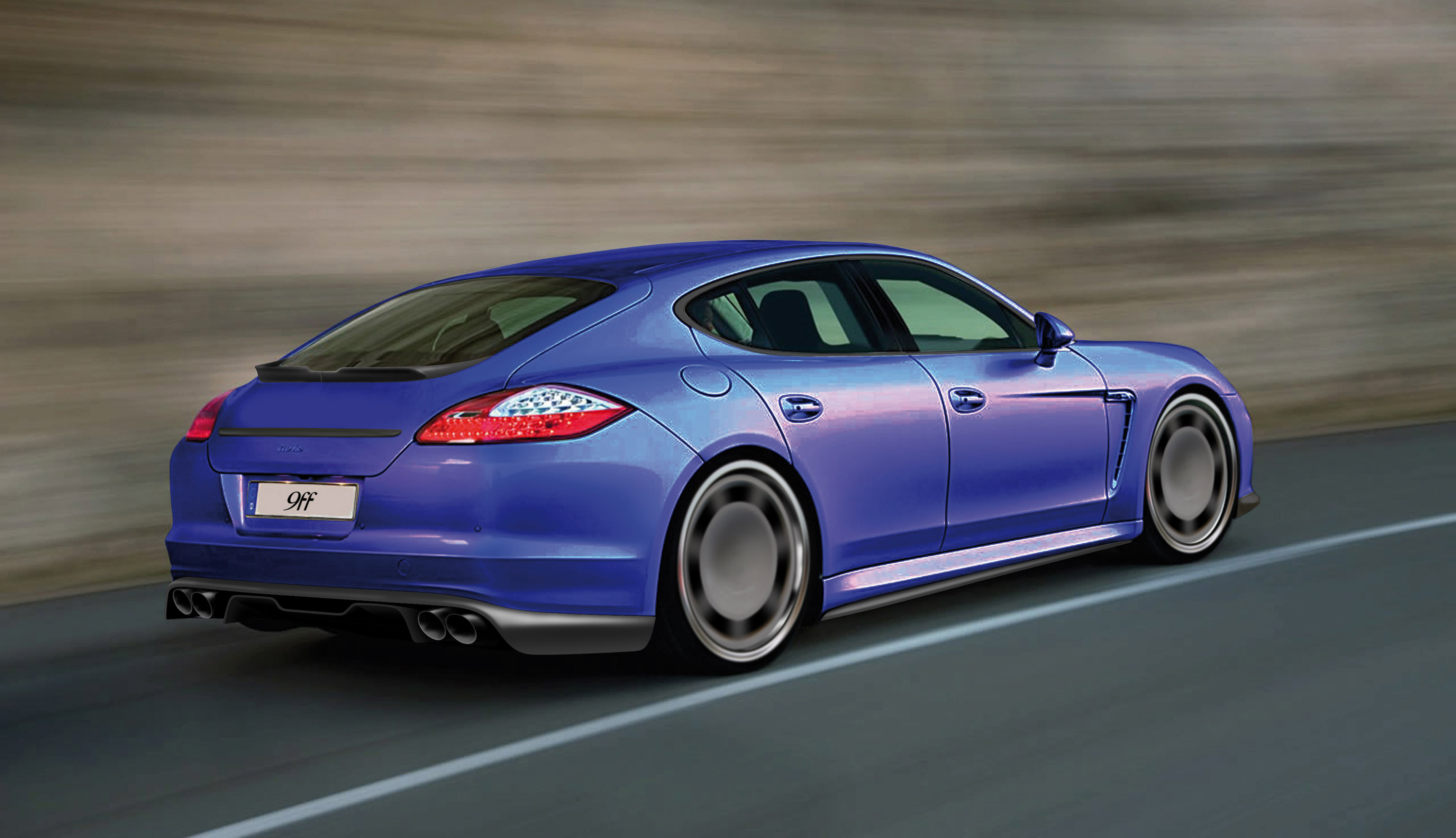 9ff Porsche Panamera Turbo