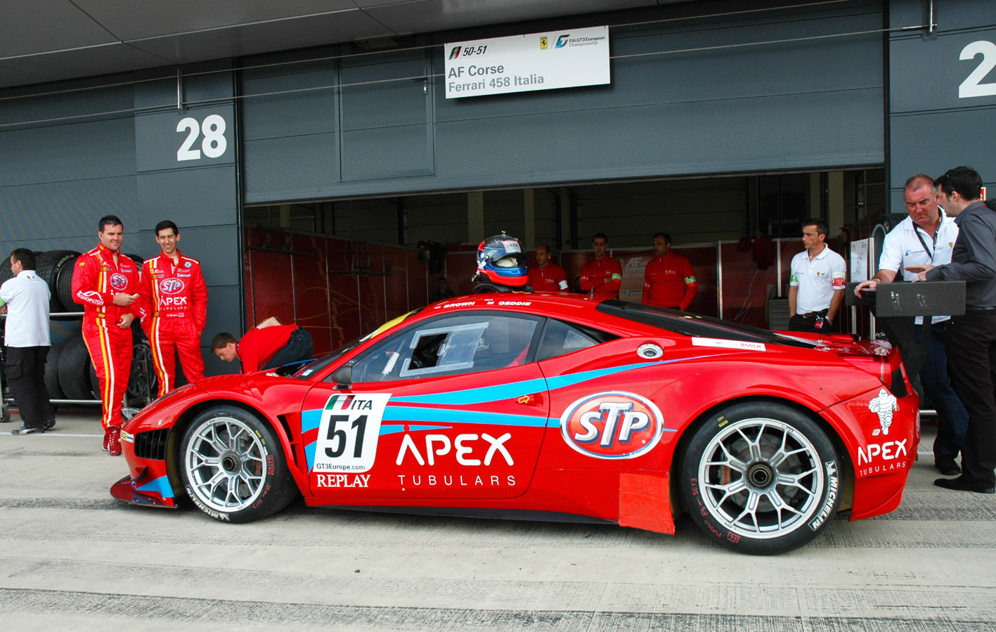 AF Corse STP Ferrari F458