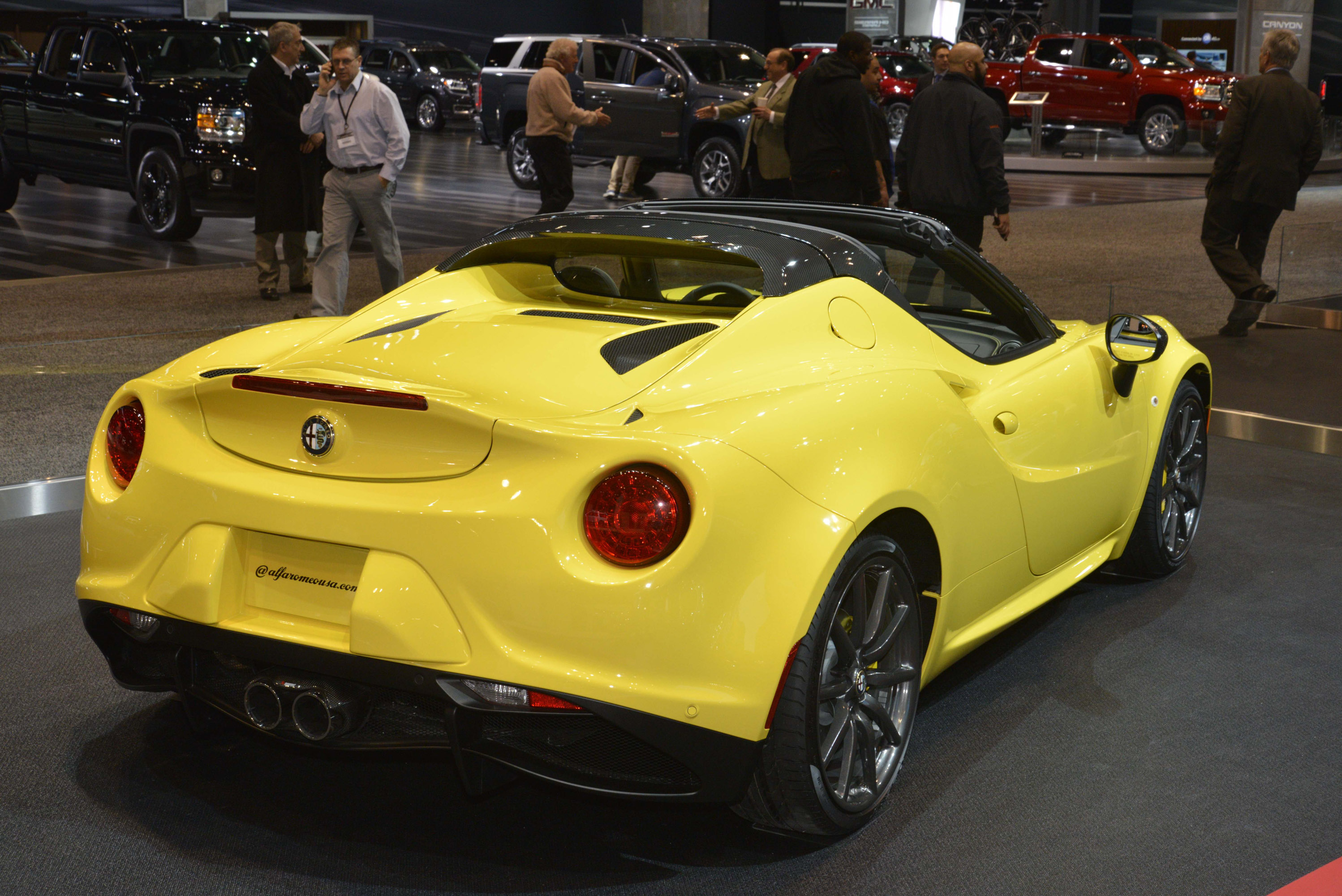 Alfa Romeo 4C Spider Chicago