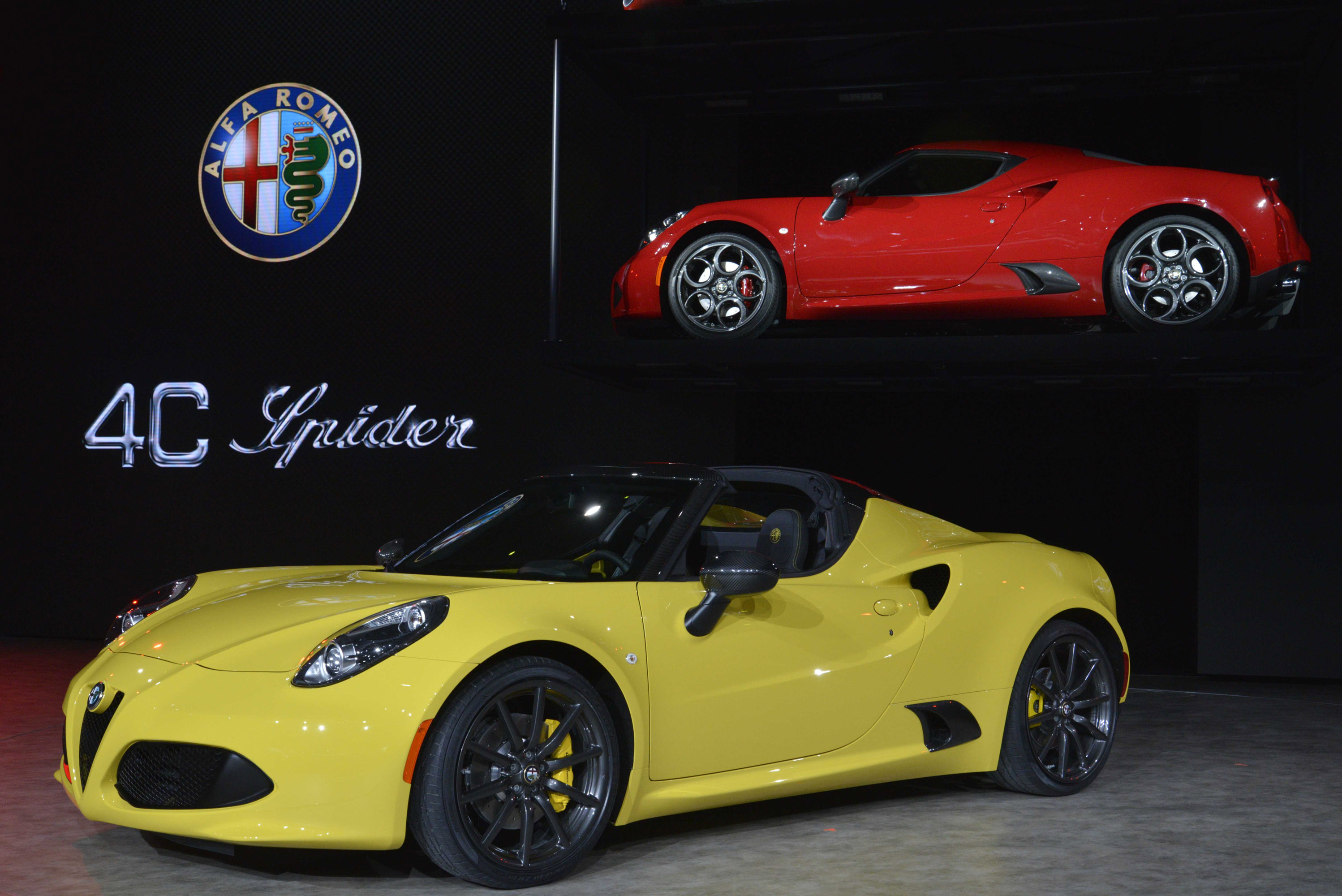 Alfa Romeo 4C Spider Detroit