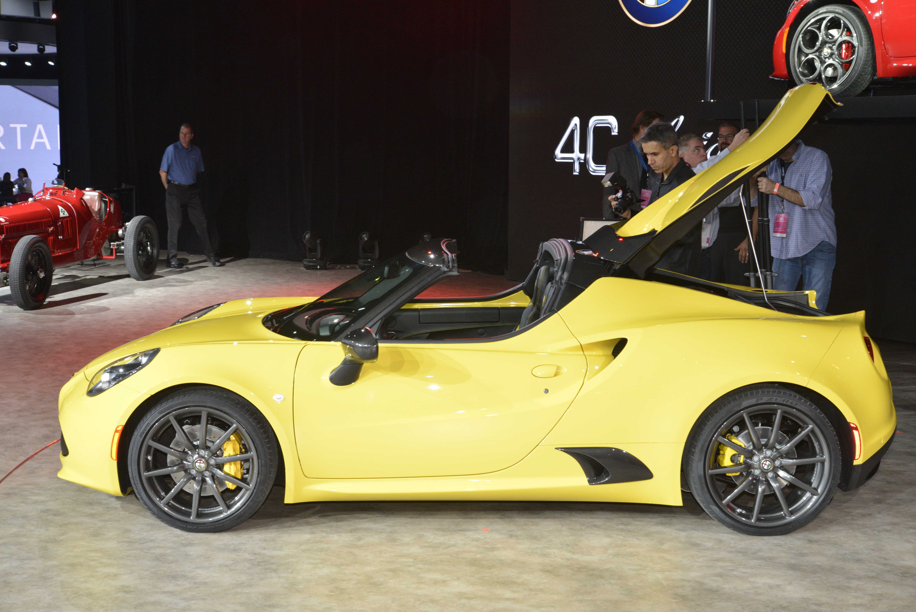 Alfa Romeo 4C Spider Detroit