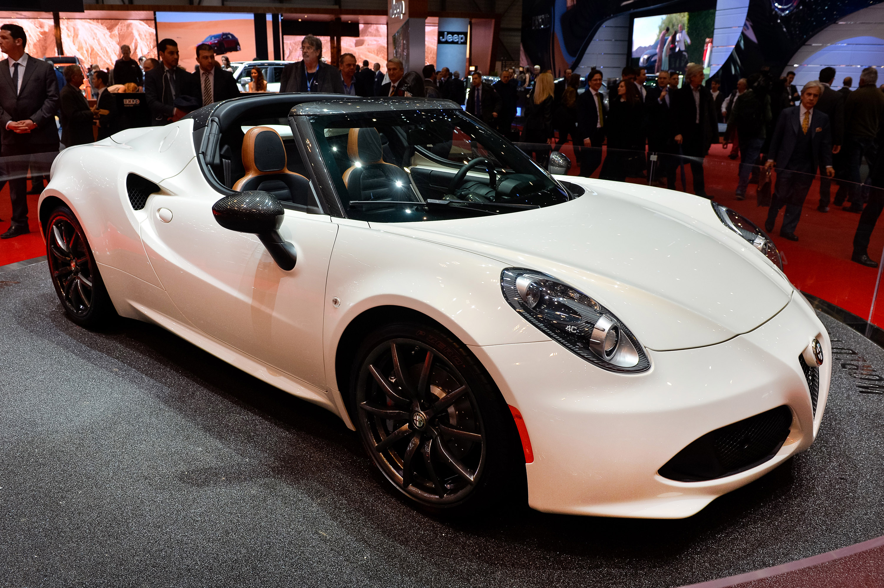 Alfa Romeo 4C Spider Geneva