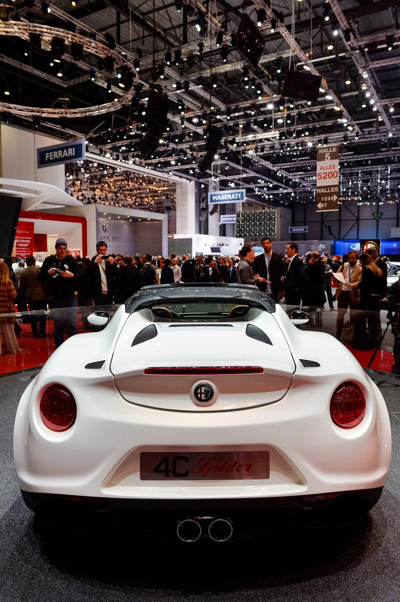 Alfa Romeo 4C Spider Geneva