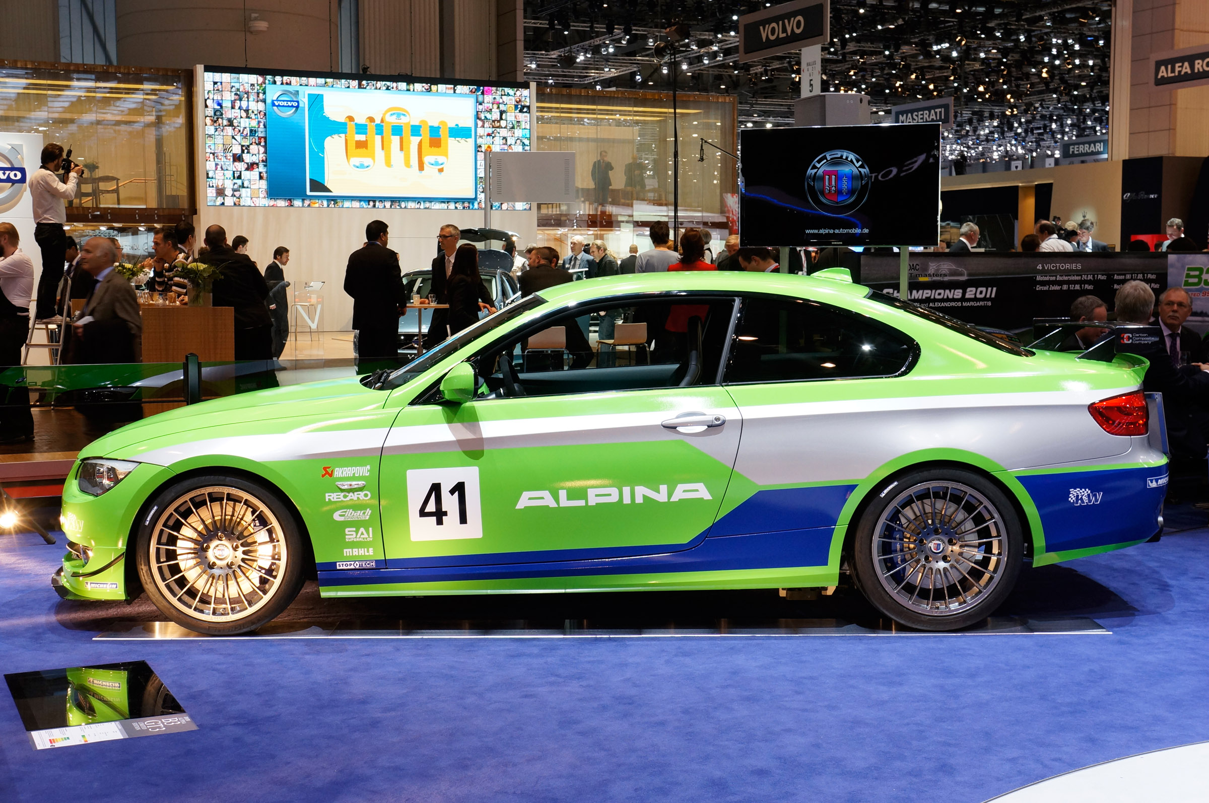 Alpina BMW 3-Series racing Geneva