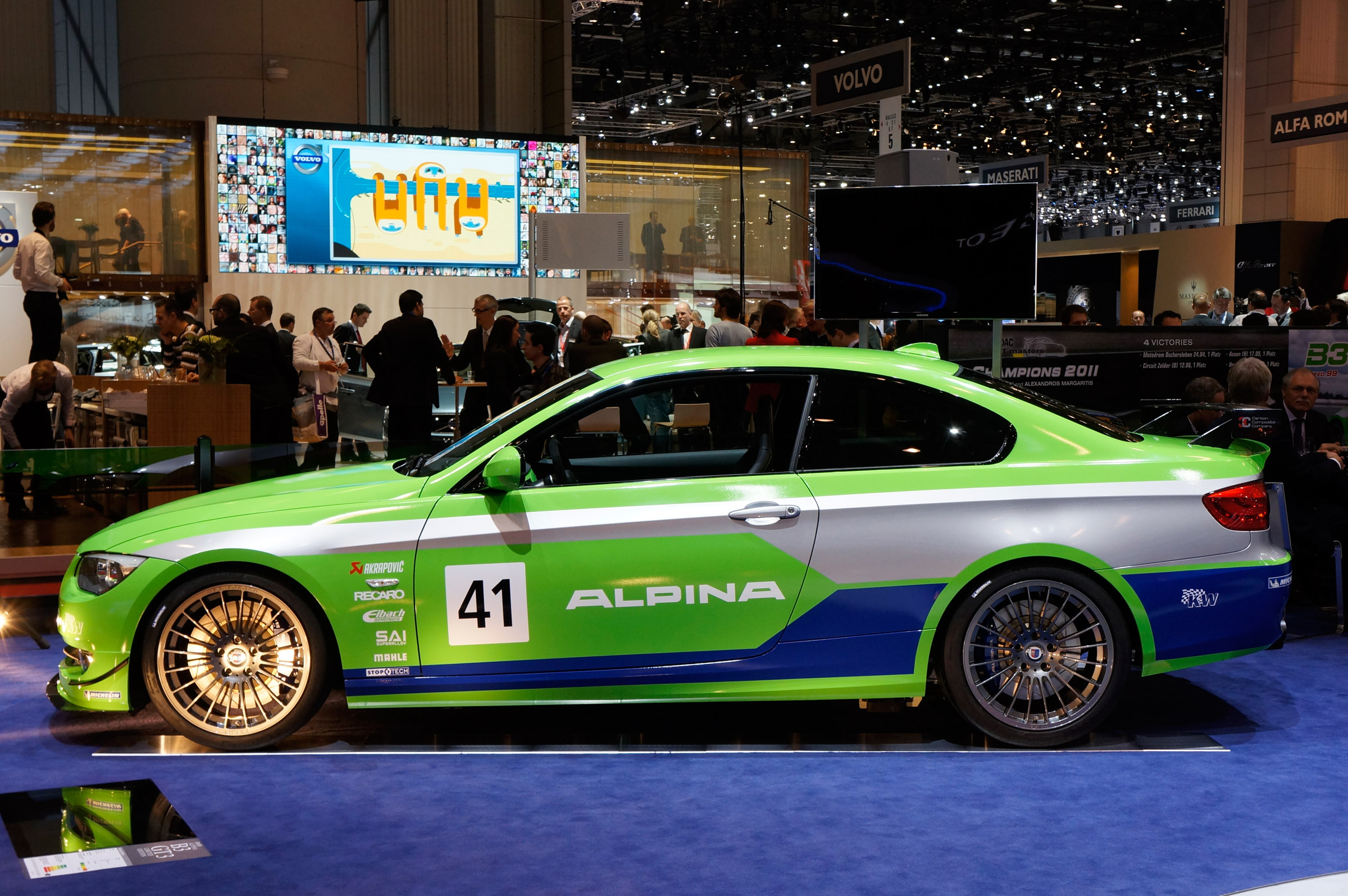 Alpina BMW 3-Series racing Geneva