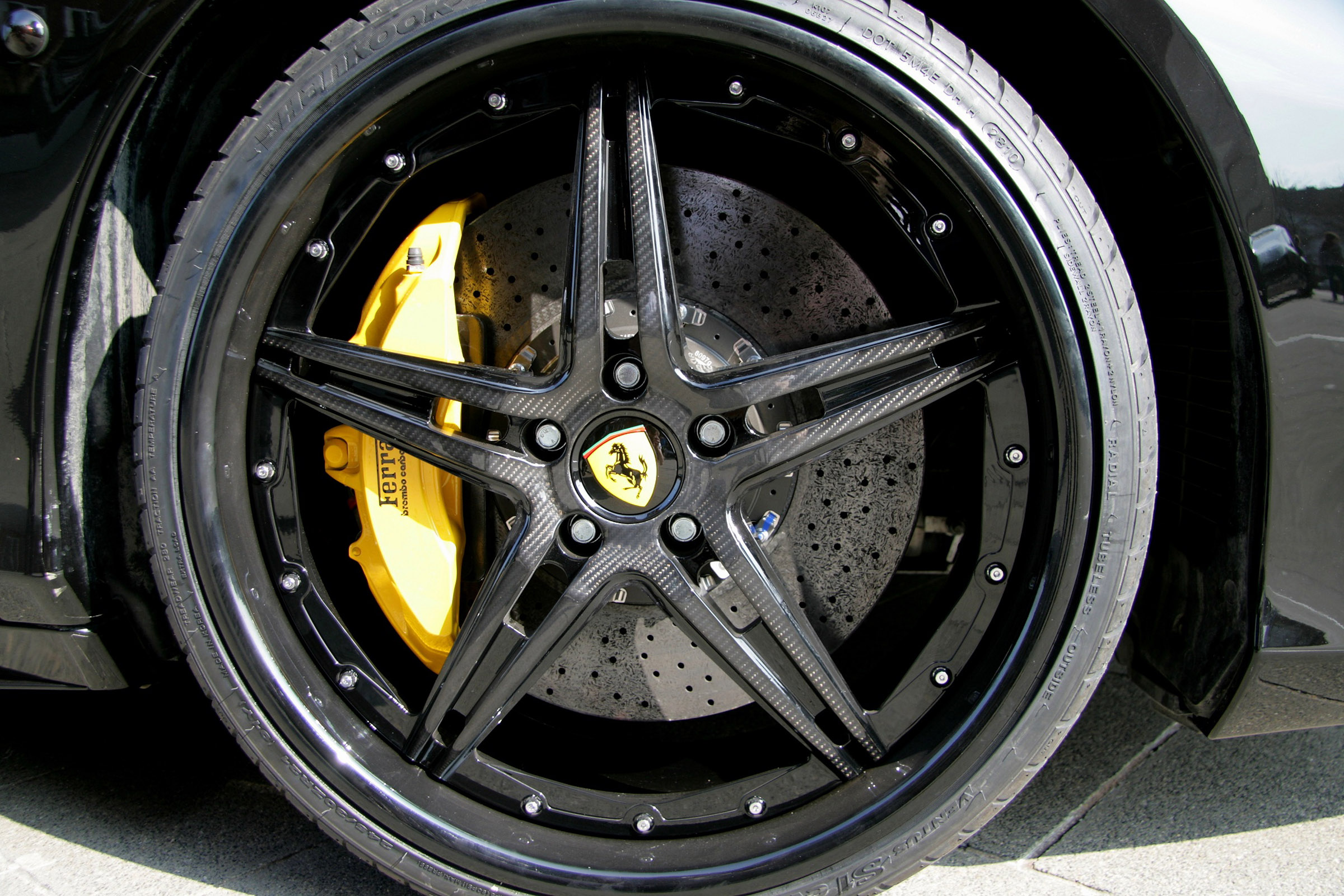 ANDERSON GERMANY Ferrari 458 Black Carbon edition