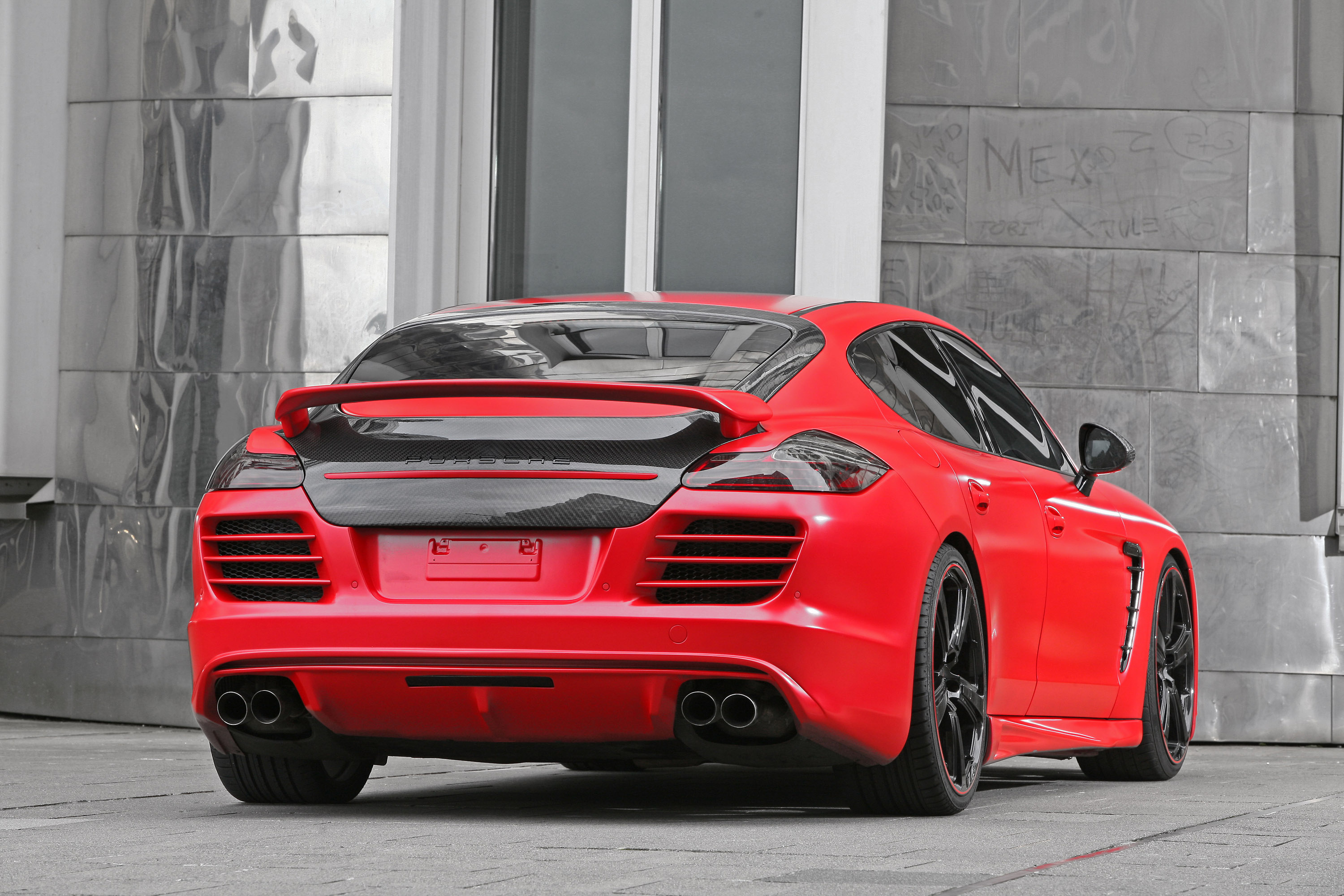 Anderson Germany Porsche Panamera Red