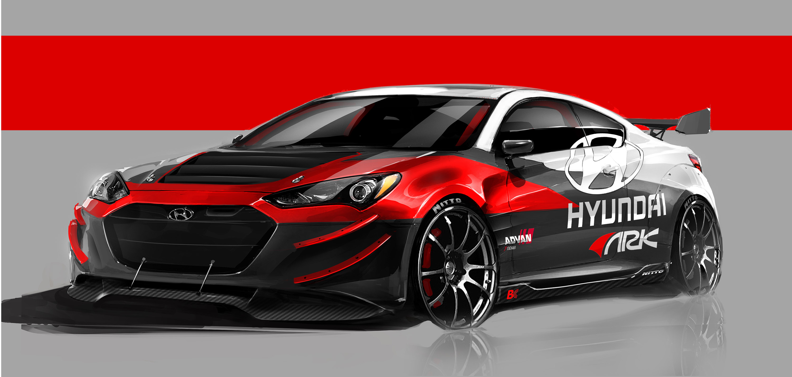 ARK Hyundai Genesis Coupe R-Spec Track Edition