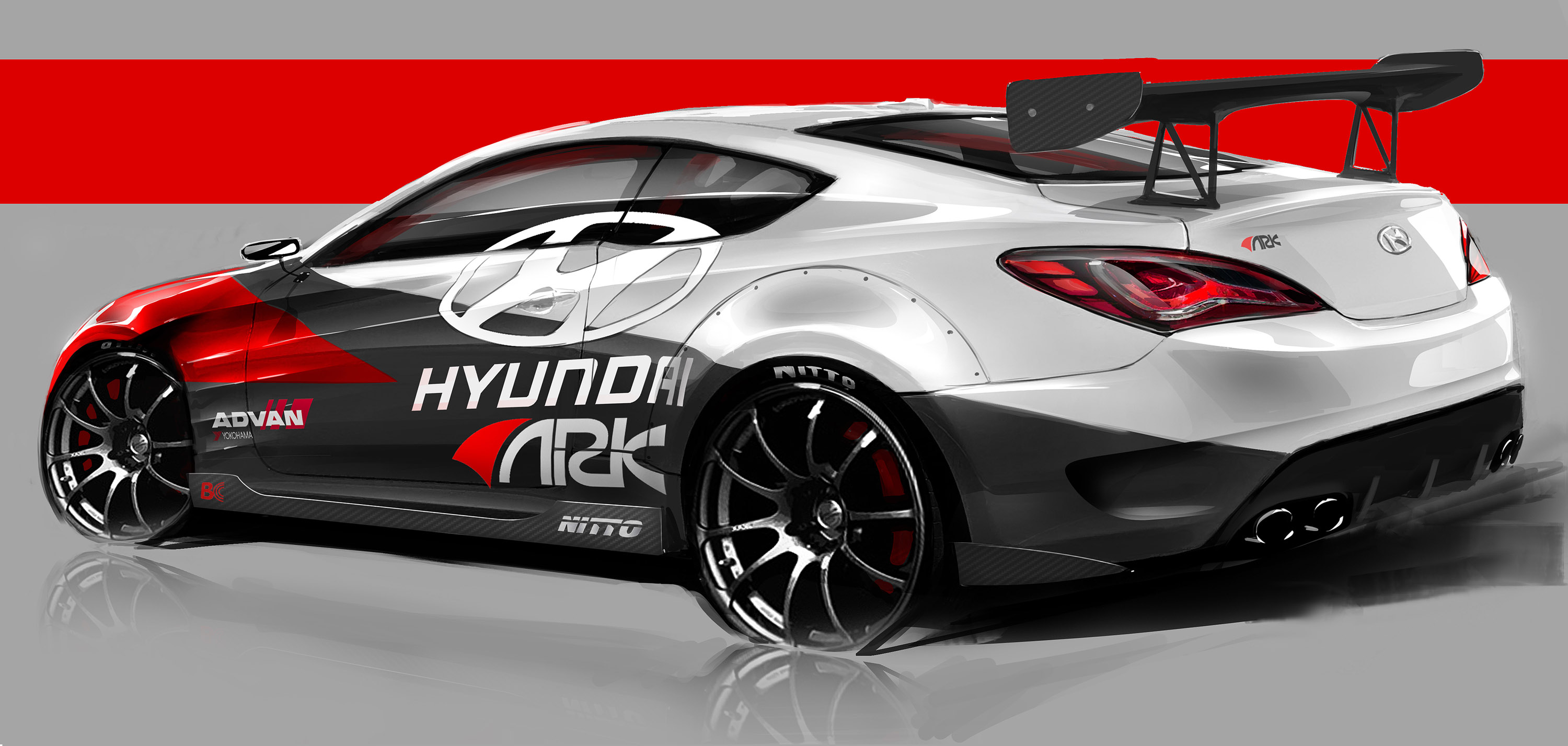ARK Hyundai Genesis Coupe R-Spec Track Edition