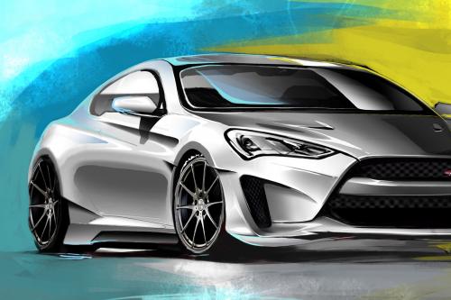 Ark Performance Hyundai Legato Concept Genesis Coupe (2013) - picture 1 of 3