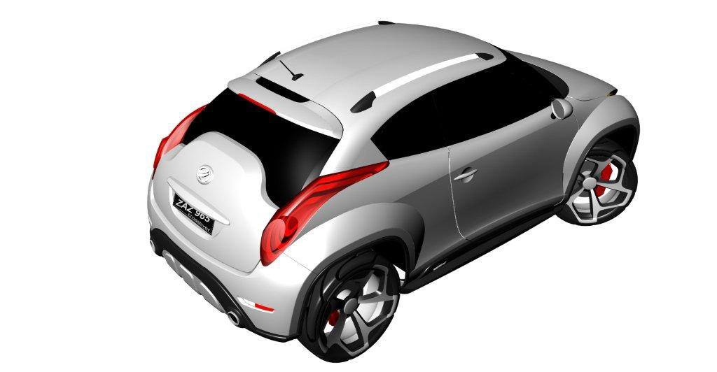 Askaniadesign Carstyling  ZAZ 965 Crossover Concept