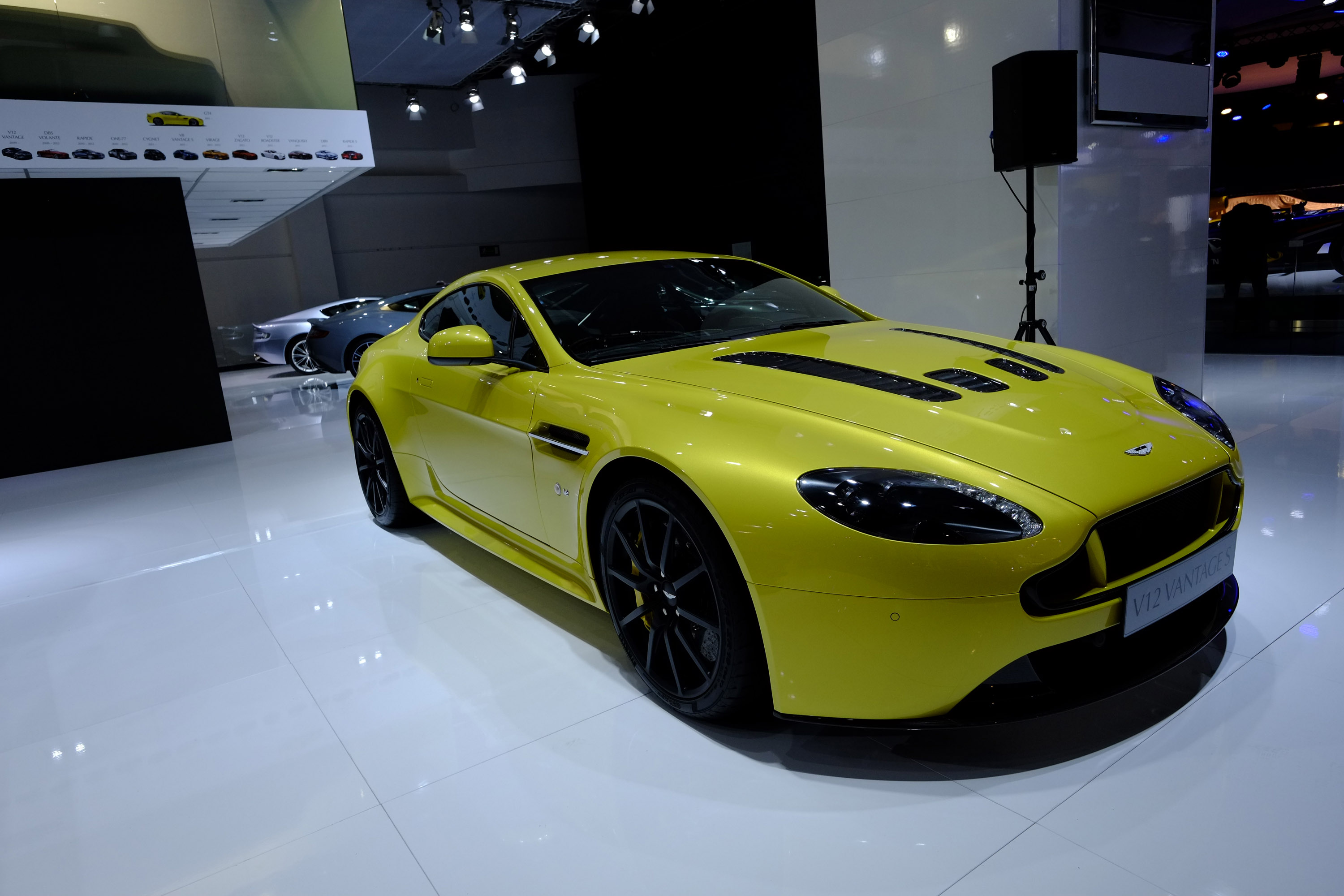 Aston Martin V12 Vantage S Frankfurt