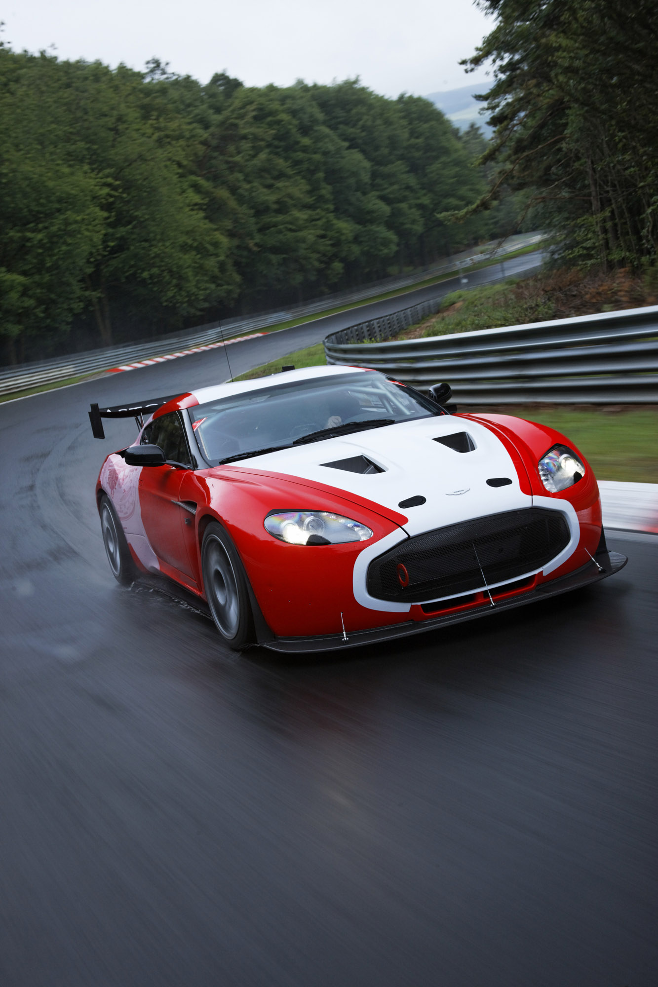 Aston Martin V12 Zagato at the Nurburgring