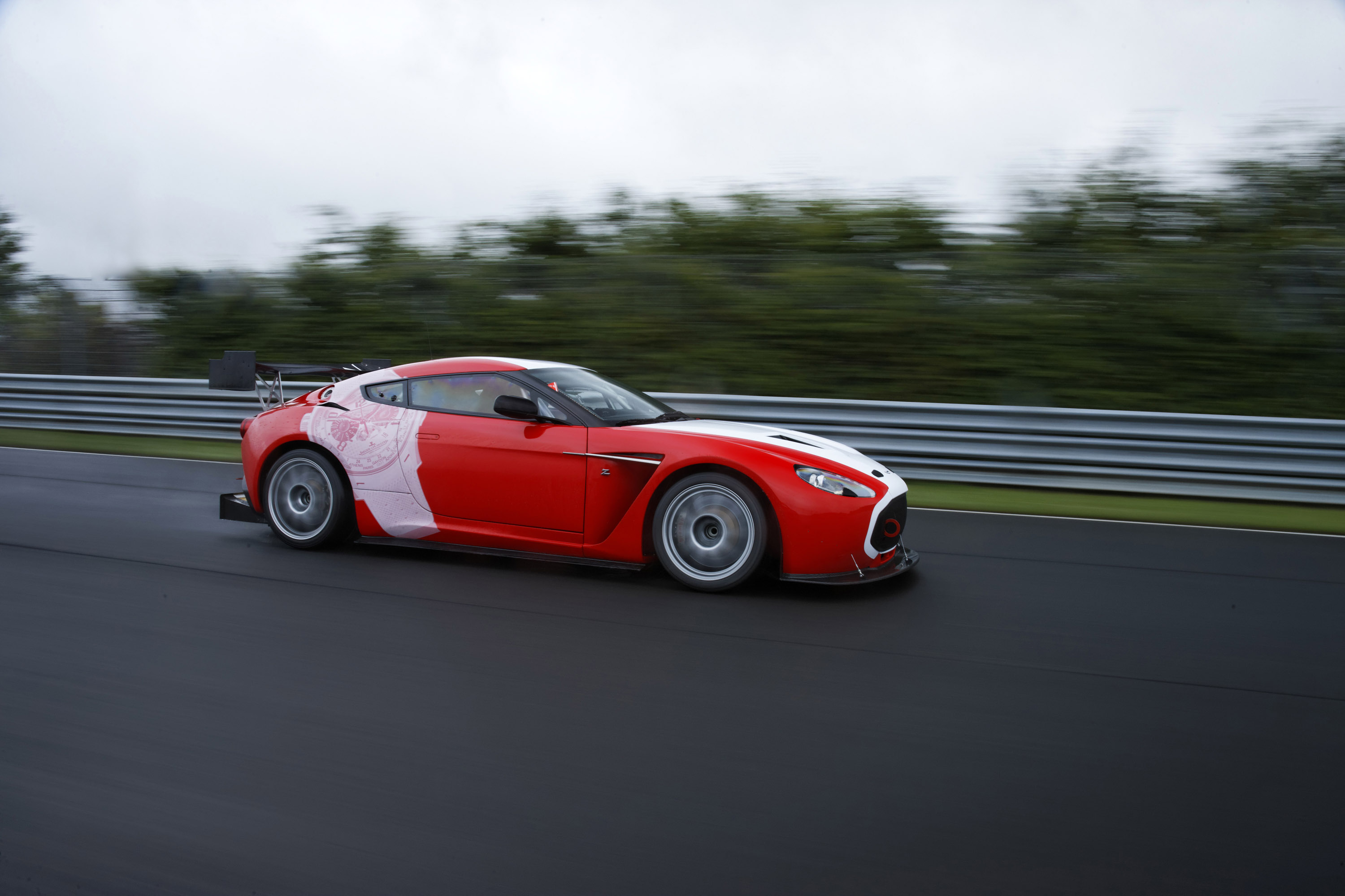 Aston Martin V12 Zagato at the Nurburgring