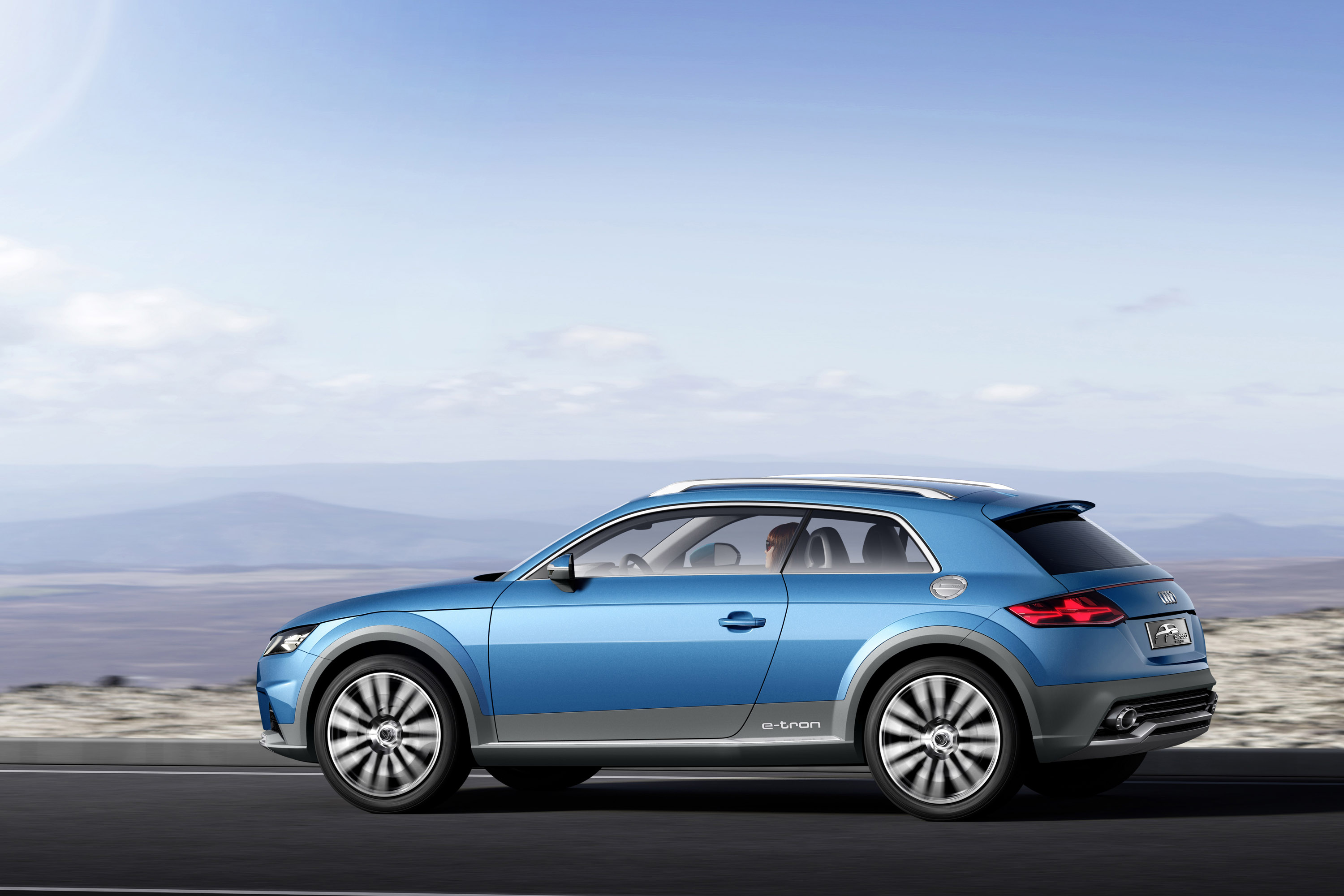 Audi allroad shooting brake show car