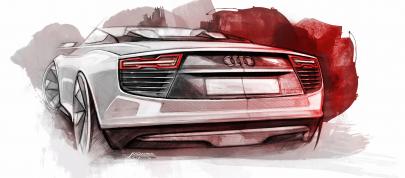 Audi e-tron Spyder sketches (2010) - picture 4 of 8