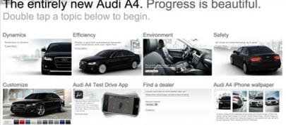 Audi iphone application (2008) - picture 4 of 6