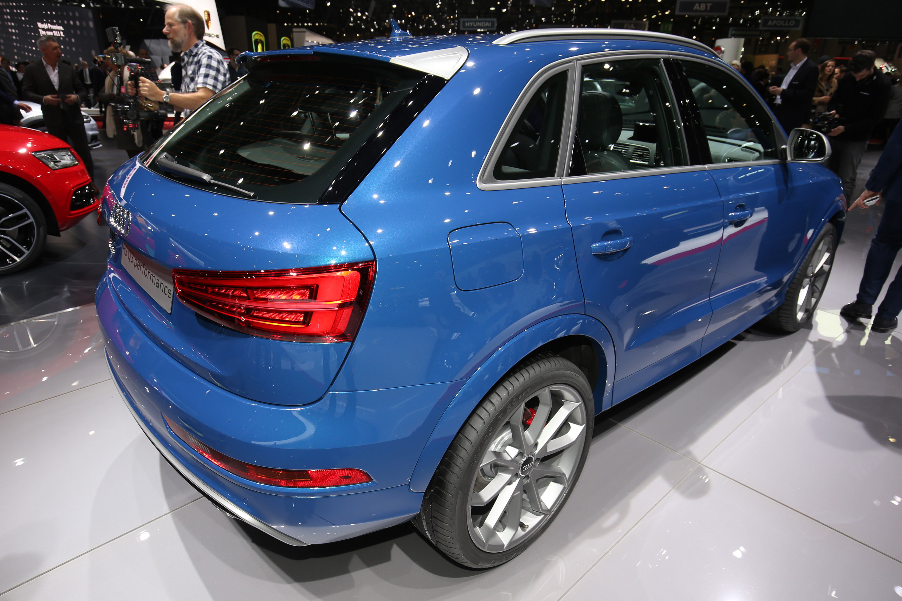 Audi Q3 performance Geneva