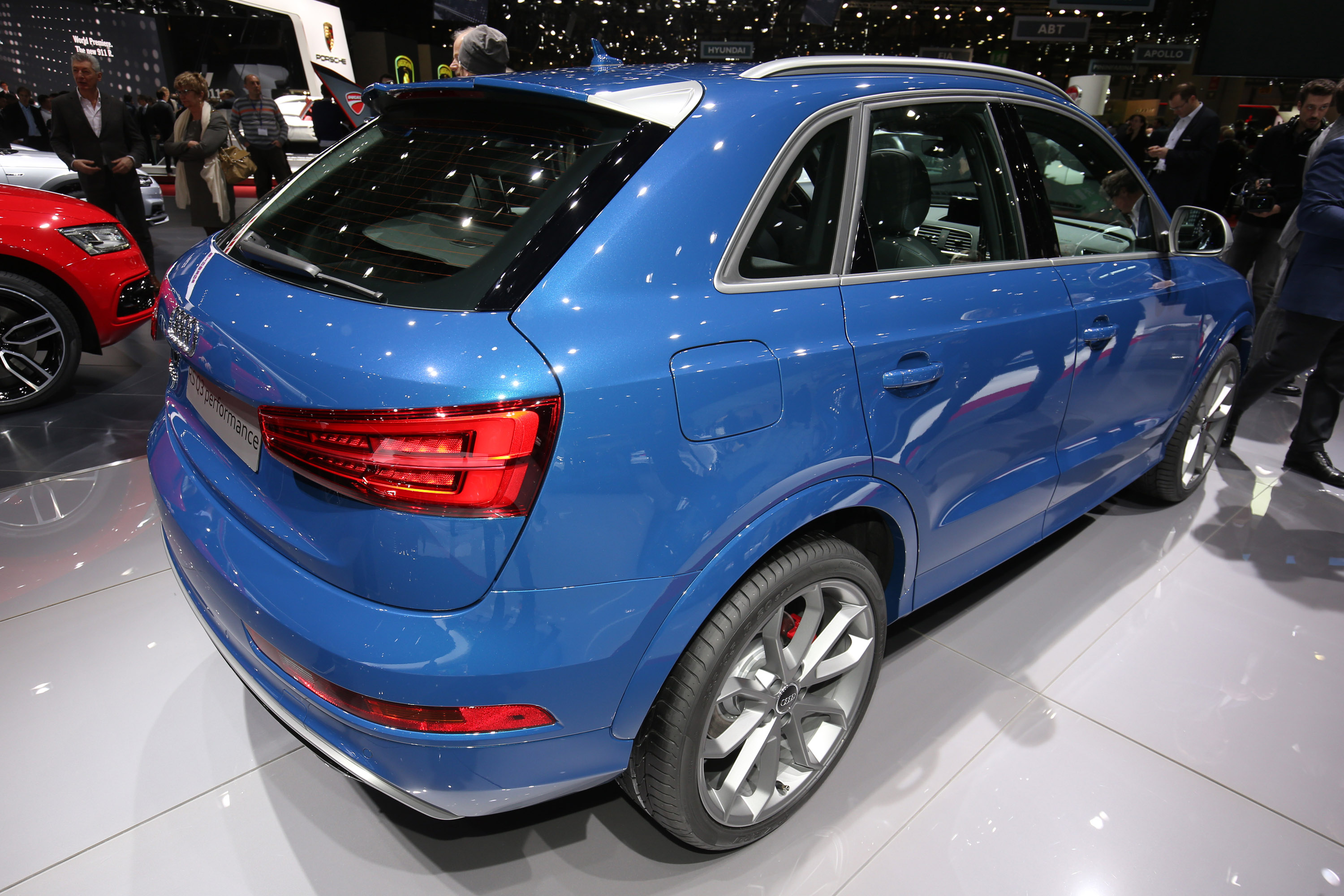 Audi Q3 performance Geneva