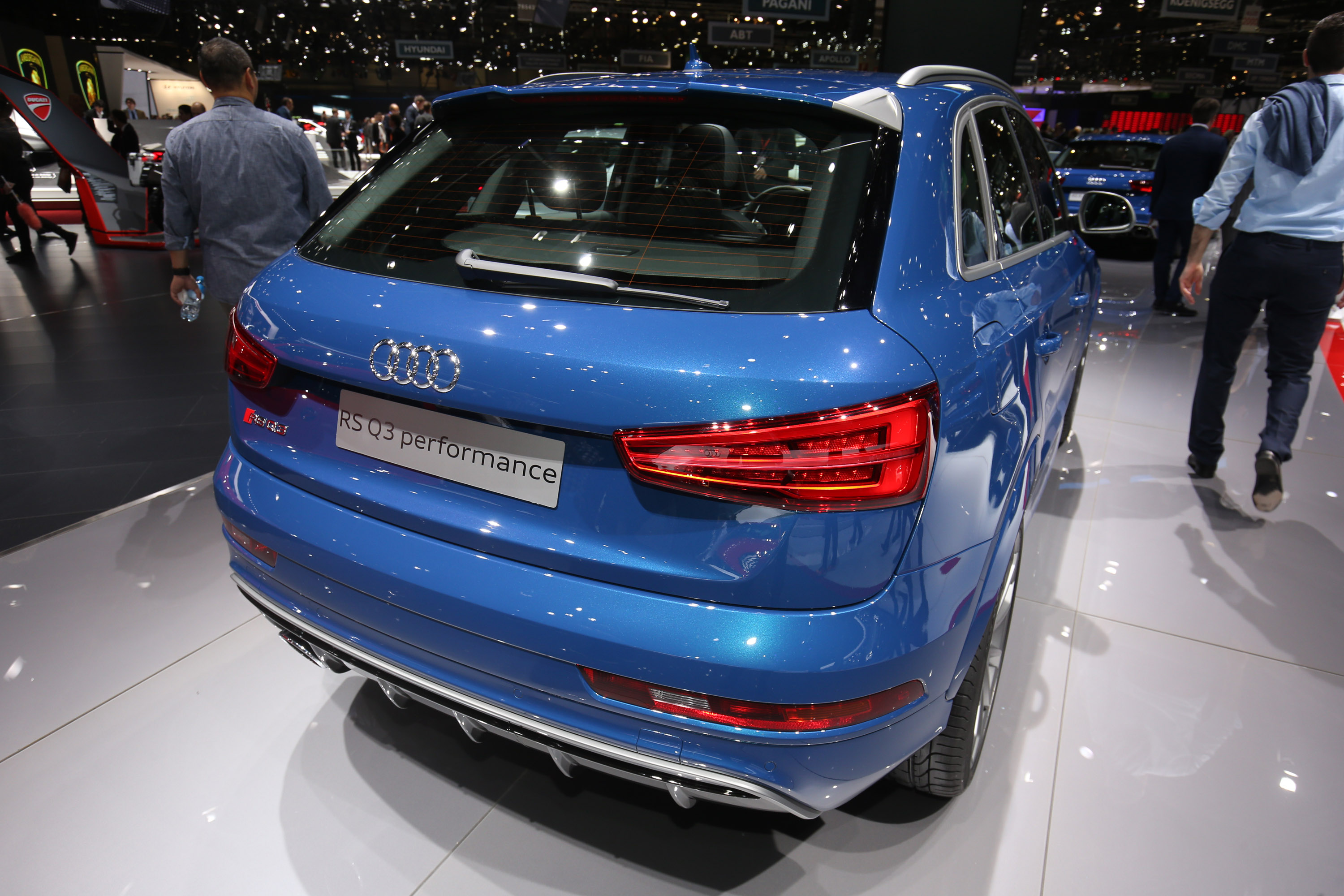 Audi Q3 performance Geneva
