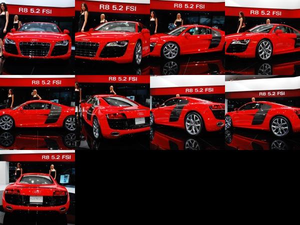 Detroit Audi R8 5.2 FSI Detroit 2009 (2009) - picture 1 of 9