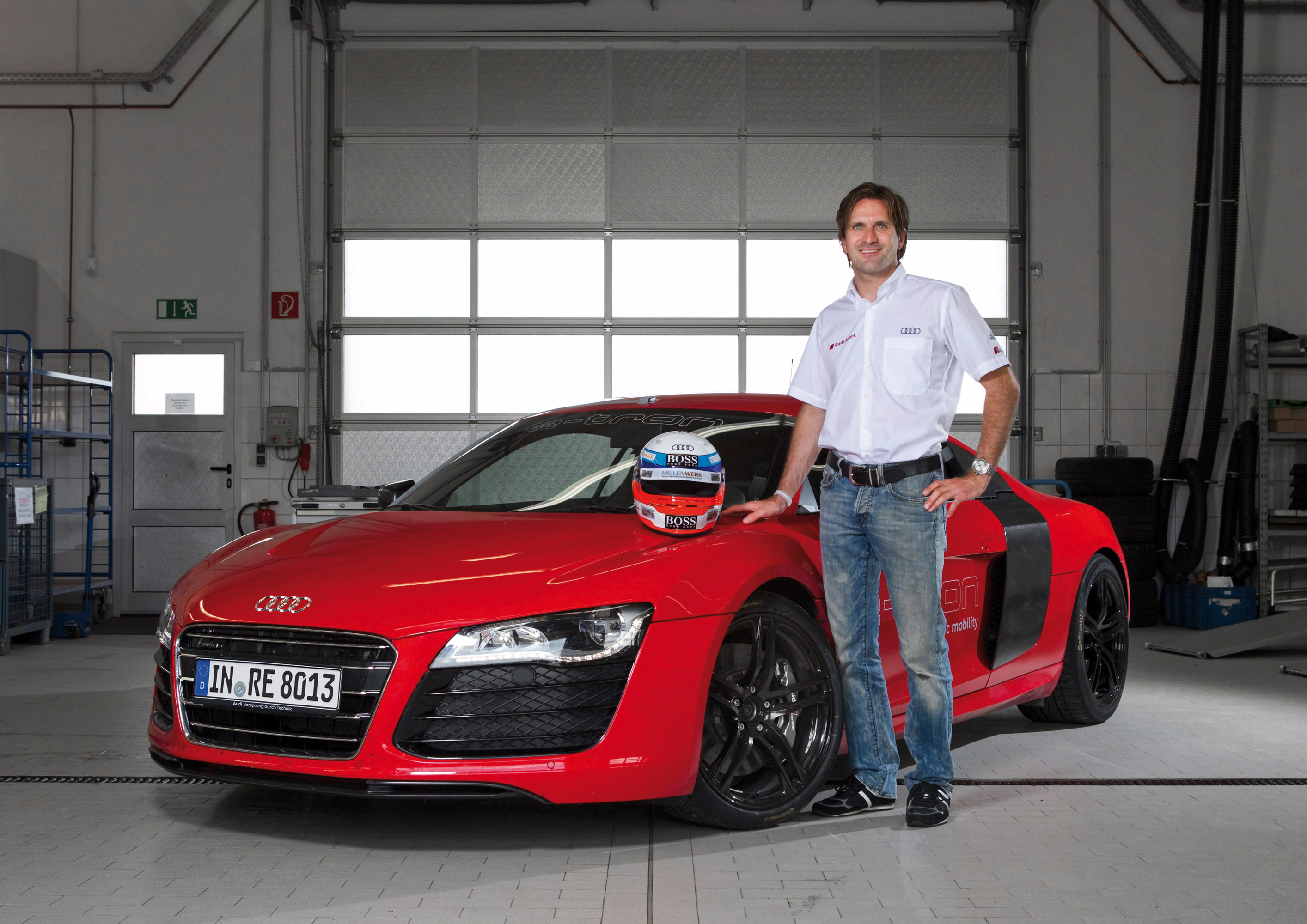 Audi R8 e-tron Nurburgring Record