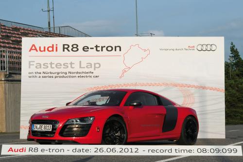 Audi R8 e-tron Nurburgring Record (2012) - picture 17 of 20