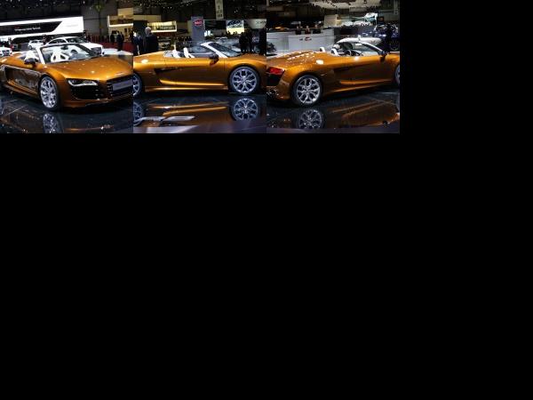Geneva Audi R8 Roadster 5.2 quattro Geneva 2010 (2010) - picture 1 of 3
