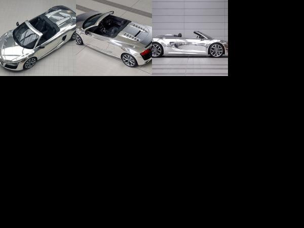 Audi R8 V10 Spyder Chrome (2011) - picture 1 of 3