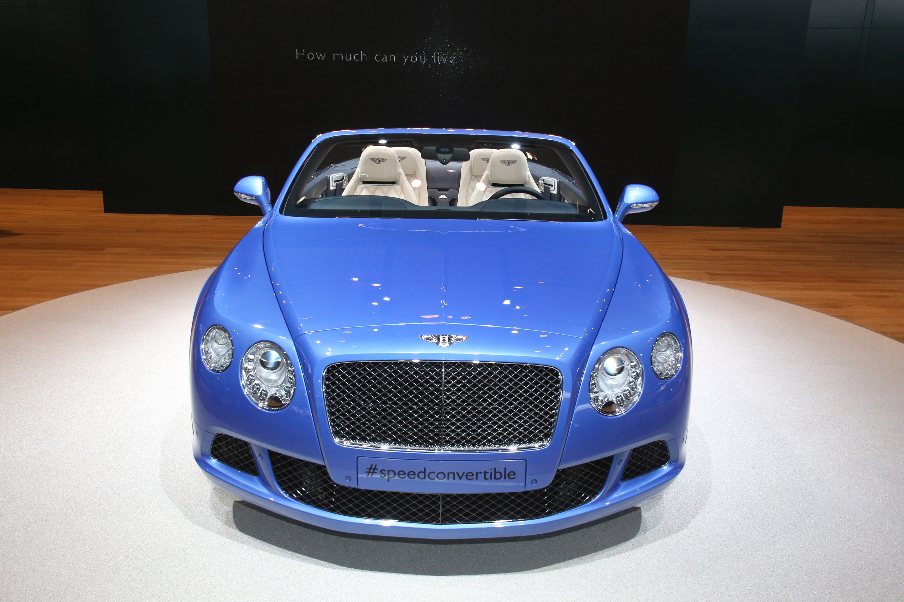 Bentley Continental GT Speed Convertible Detroit