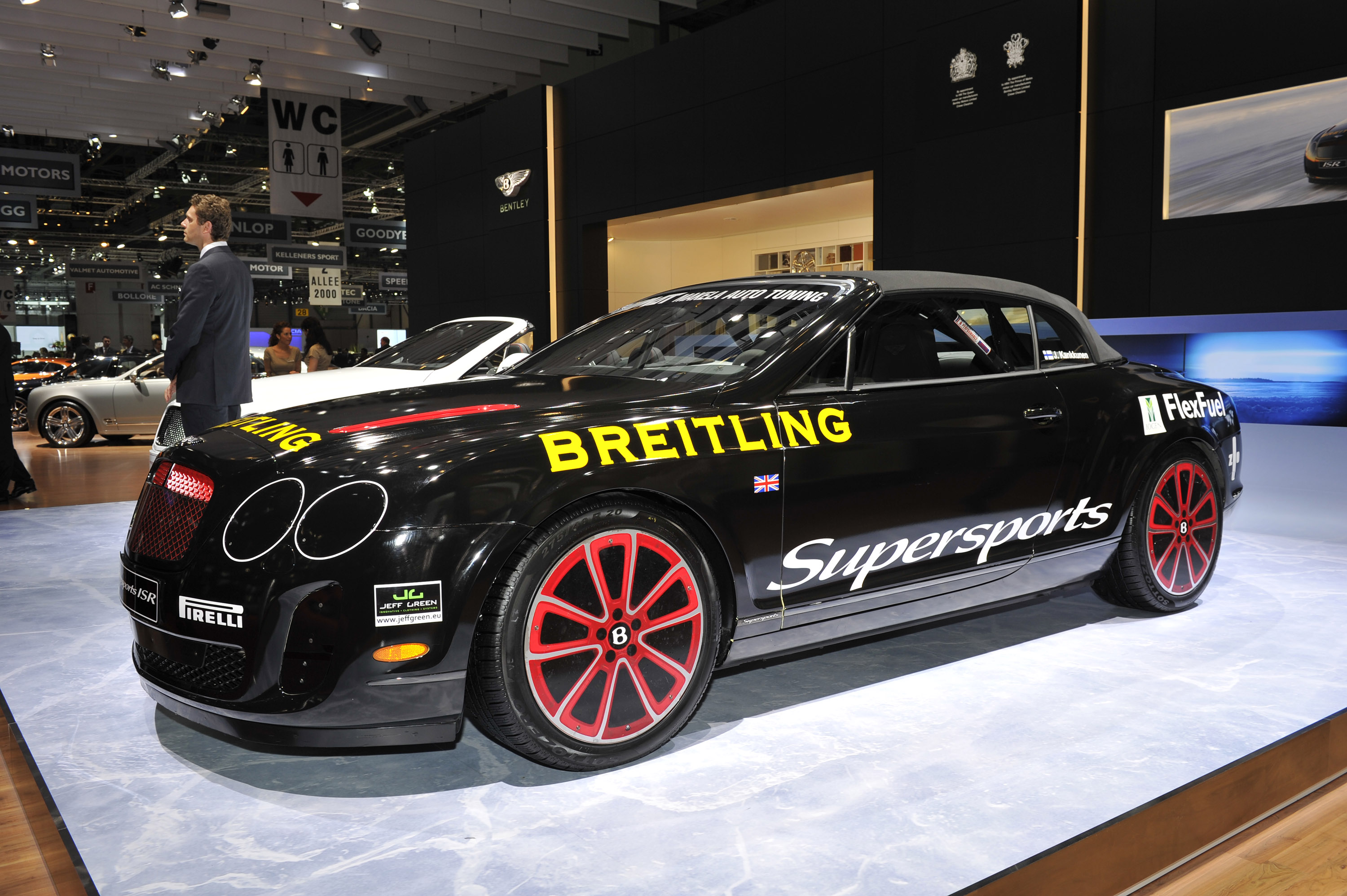 Bentley Continental Supersports Ice Speed Record Geneva